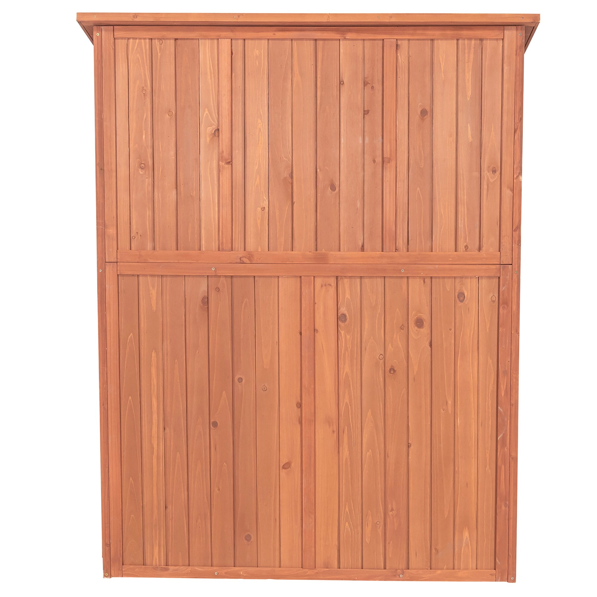 Leisure Season 5-ft x 3-ft Wood Storage Shed - Horizontal Refuse Storage  Shed, Cedar, Lean-to Style (55.0 Cu. Feet) in the Wood Storage Sheds  department at