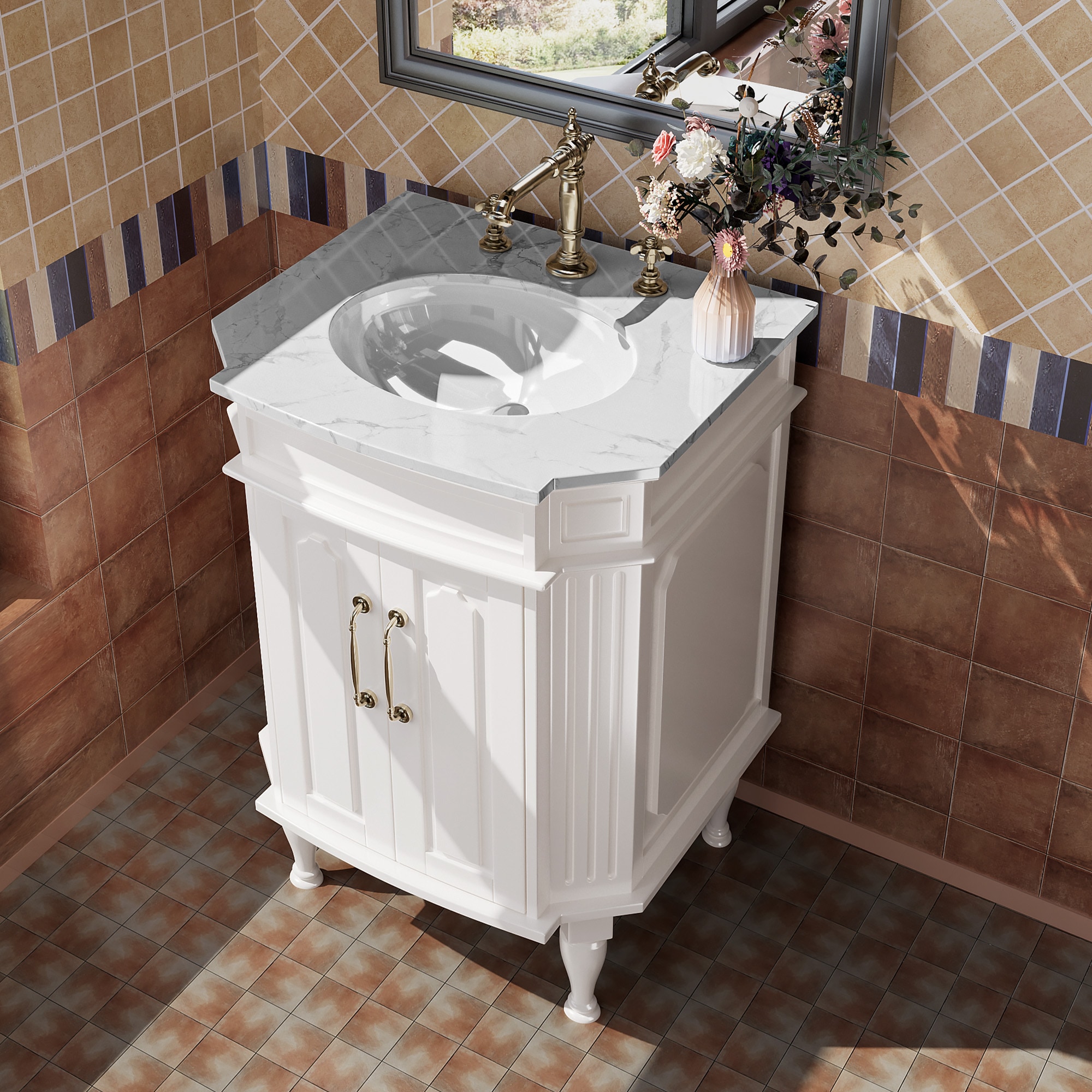 JEAREY JE-DSG-55 Bath-Vanity-Combo - View #2