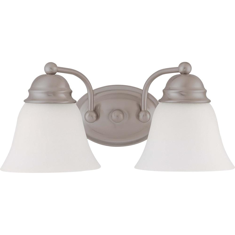  LW3318 Empire 6.25-in 1-Light Brushed Nickel Transitional Vanity Light