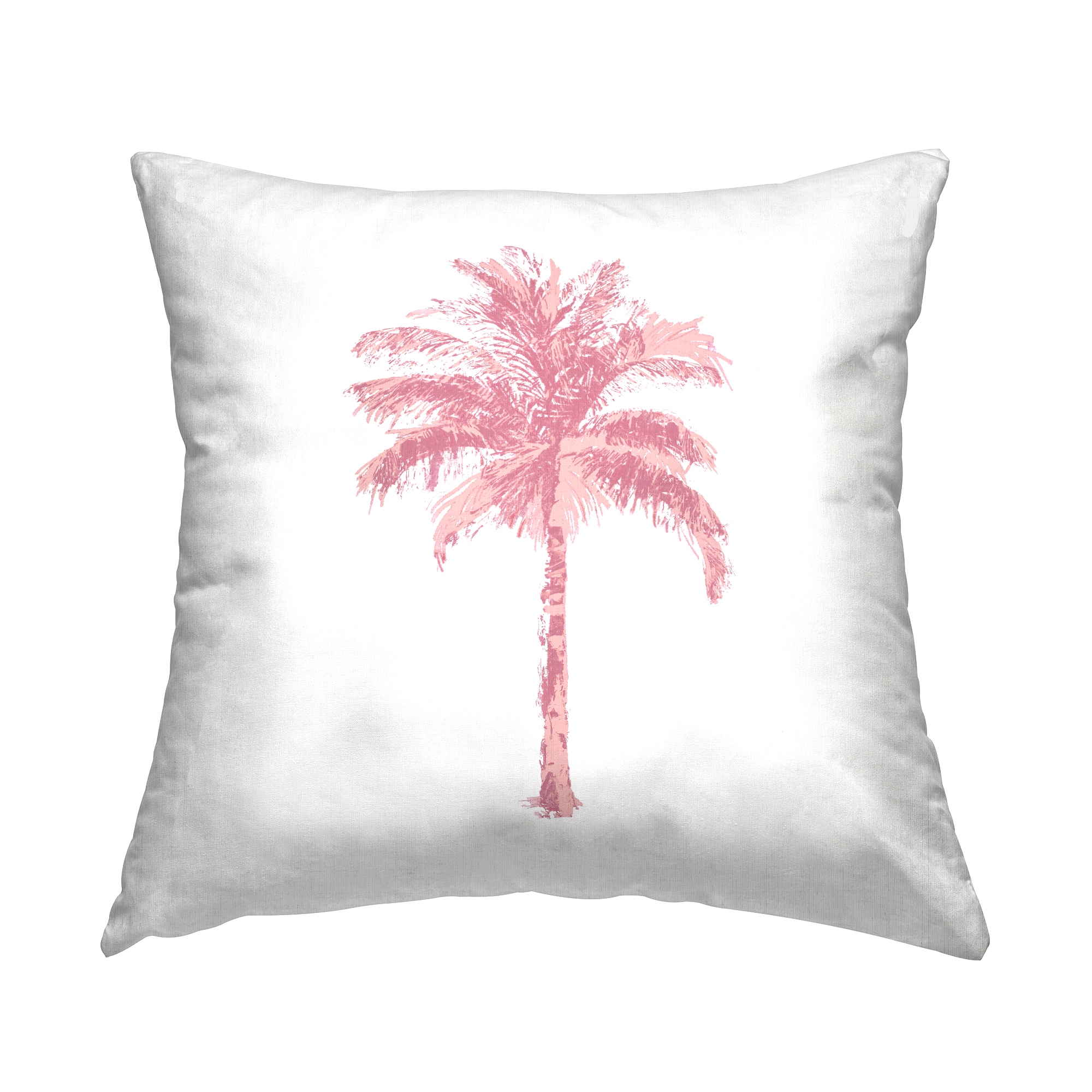 Stupell Industries PLB-770-SQW-18X18 18-in x 18-in Pink Square Indoor Decorative Pillow