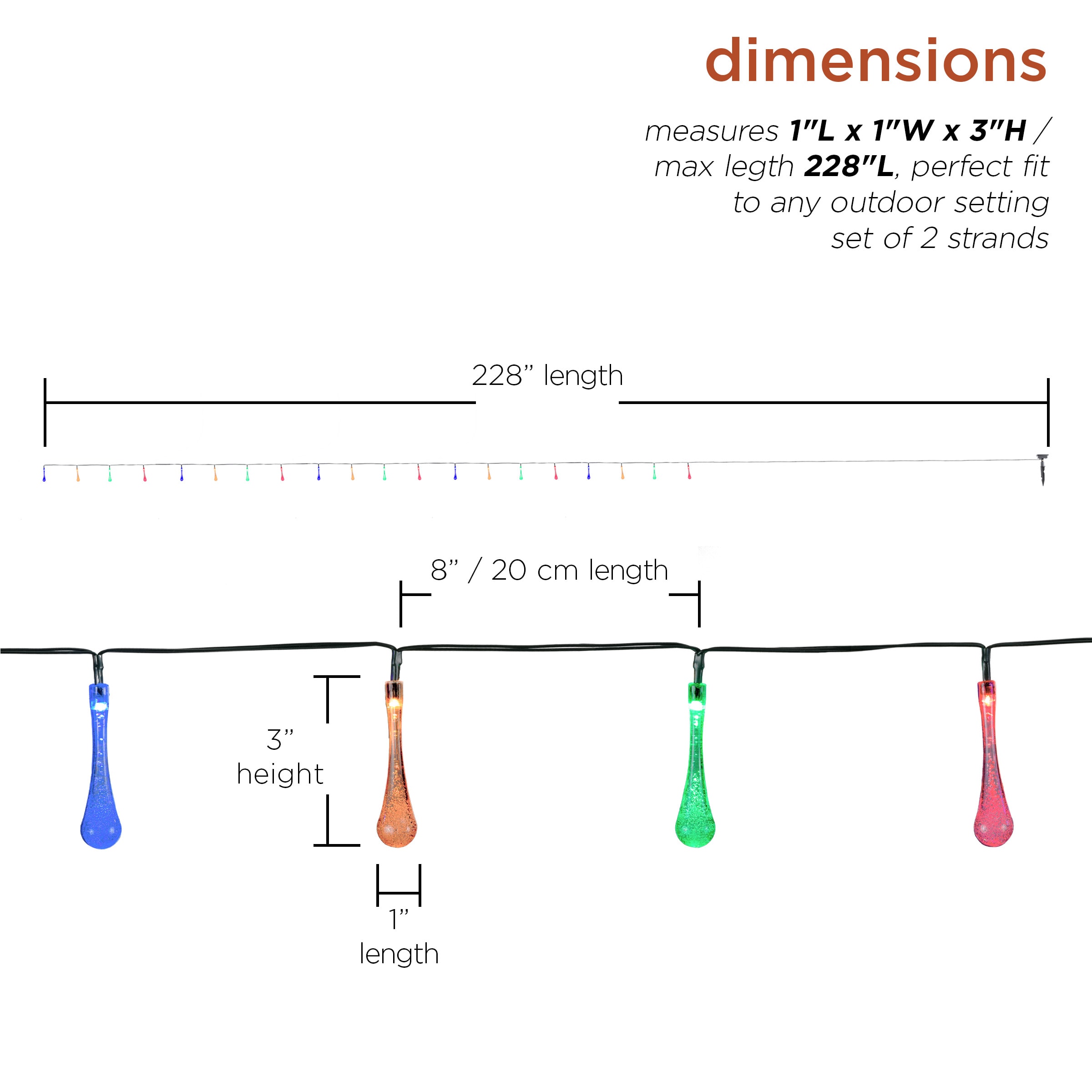Alpine Corporation QMC198SLR-2 Patio-String-Lights - View #3