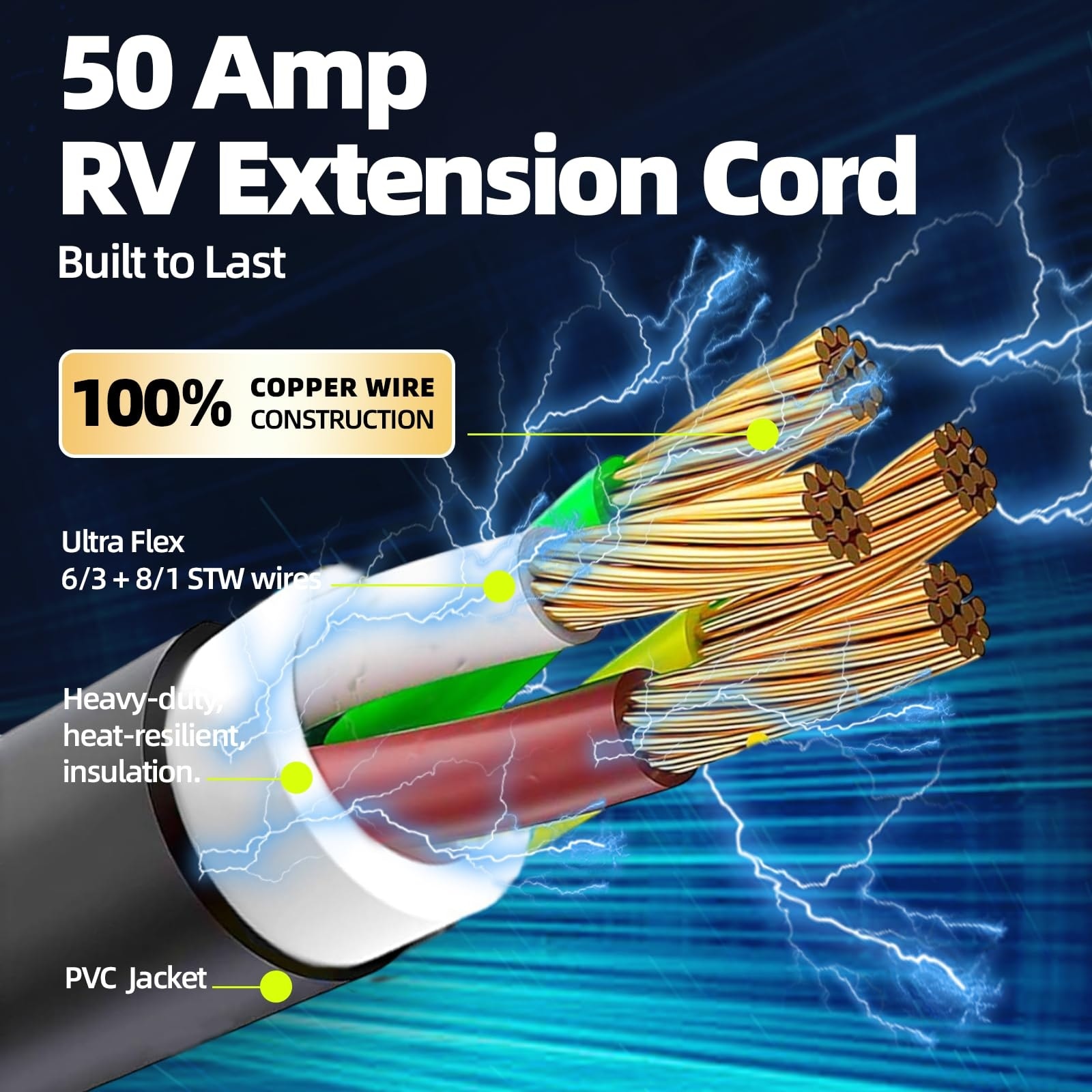 Misopily LMS0521M032 Electrical-Extension-Cords - View #4
