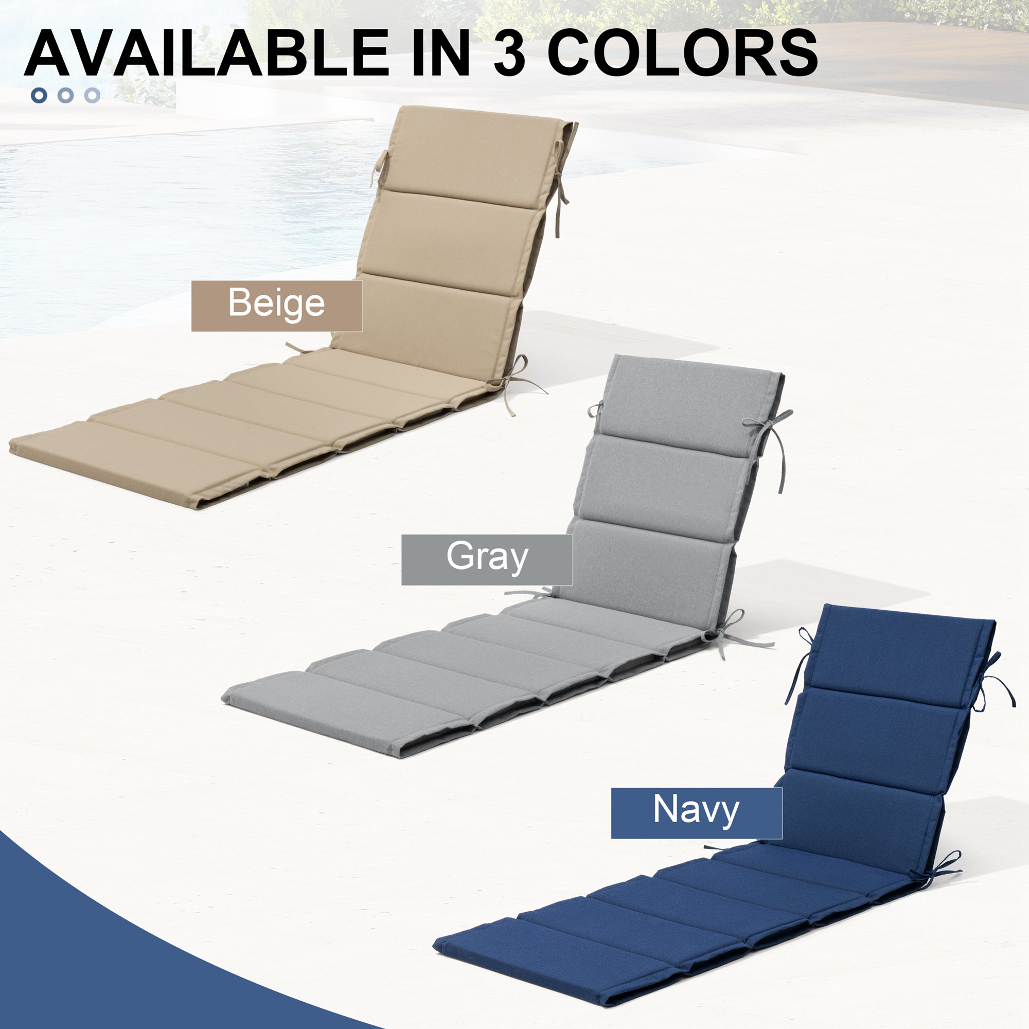 CloudFly CL-CU004NAV80-1 Patio-Furniture-Cushions - View #6
