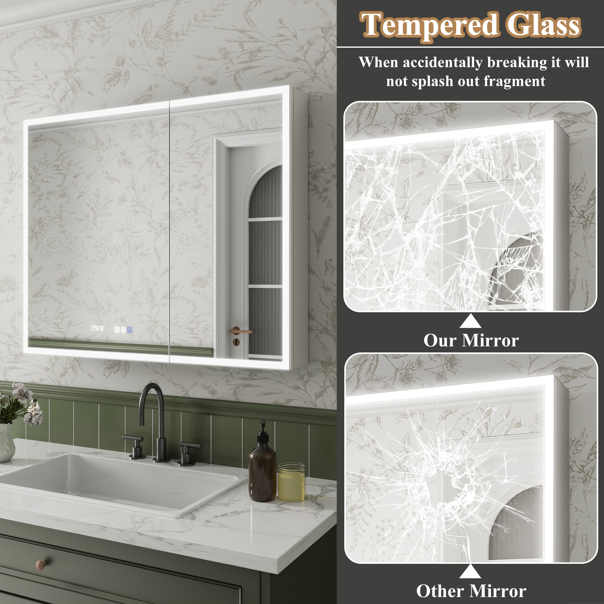 ExBrite 2430V3R1230XD2 Bathroom-Medicine-Cabinets - View #12