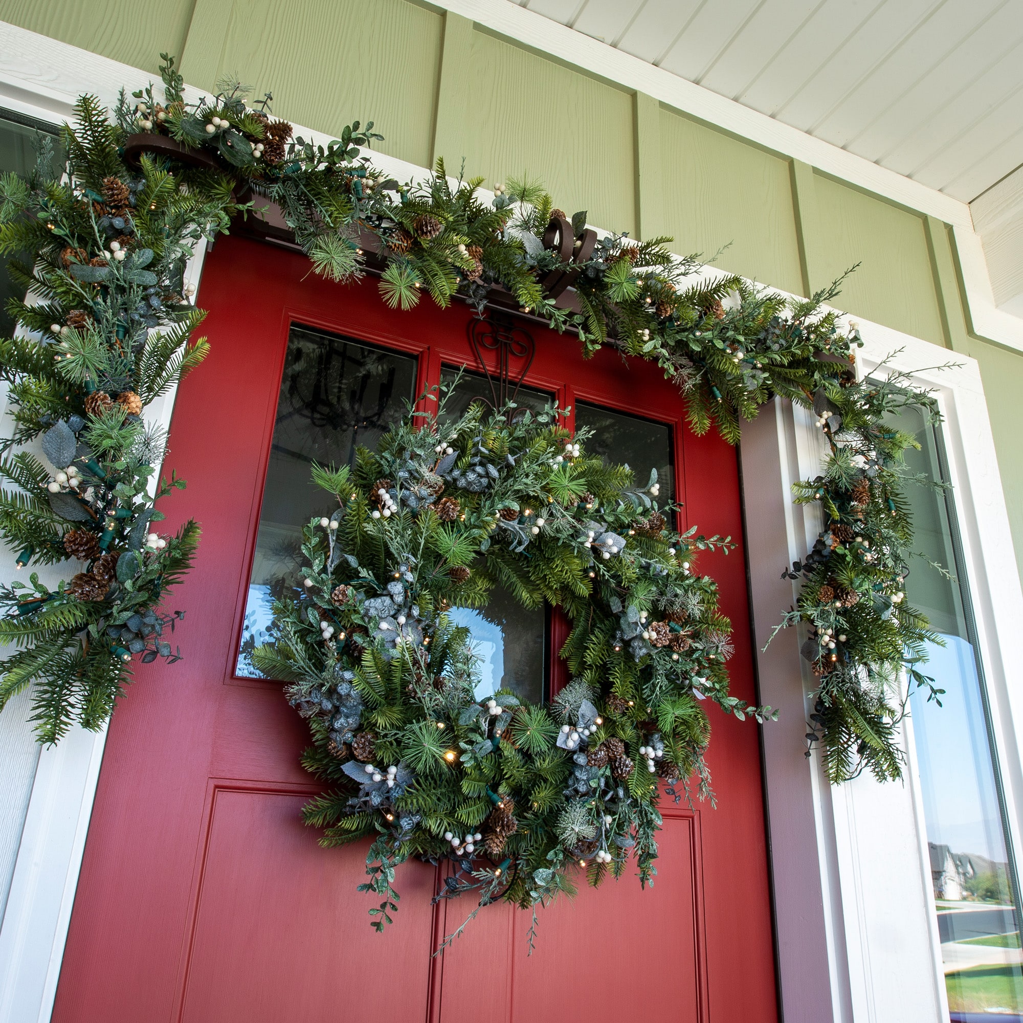 Village Lighting V-20684 Artificial-Christmas-Wreaths - View #7