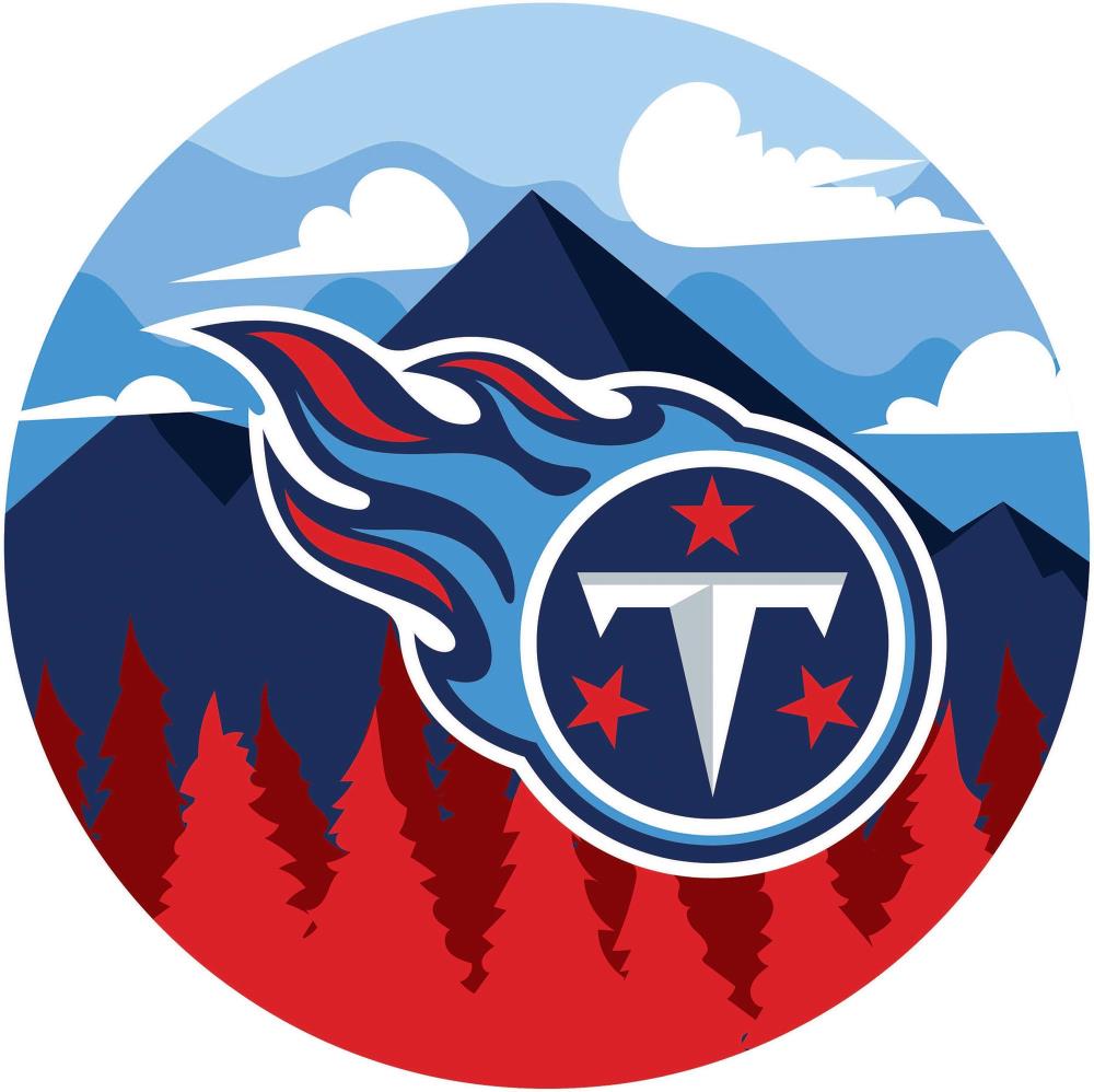 Fan Creations Tennessee Titans 12-in H x 48-in W Sports Print at