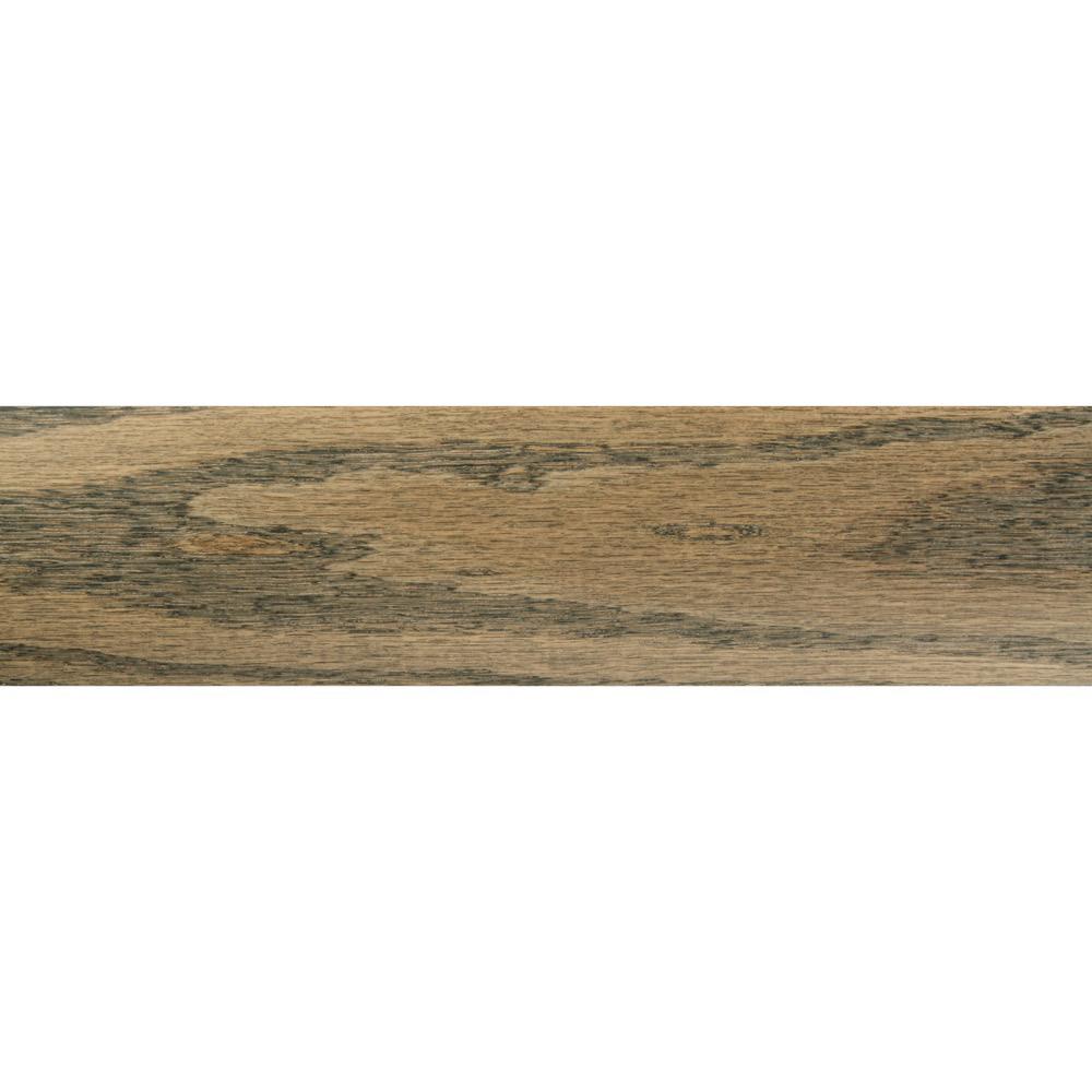 Flexco Silver 0.75-in T x 2.25-in W x 78-in L Solid Wood Reducer