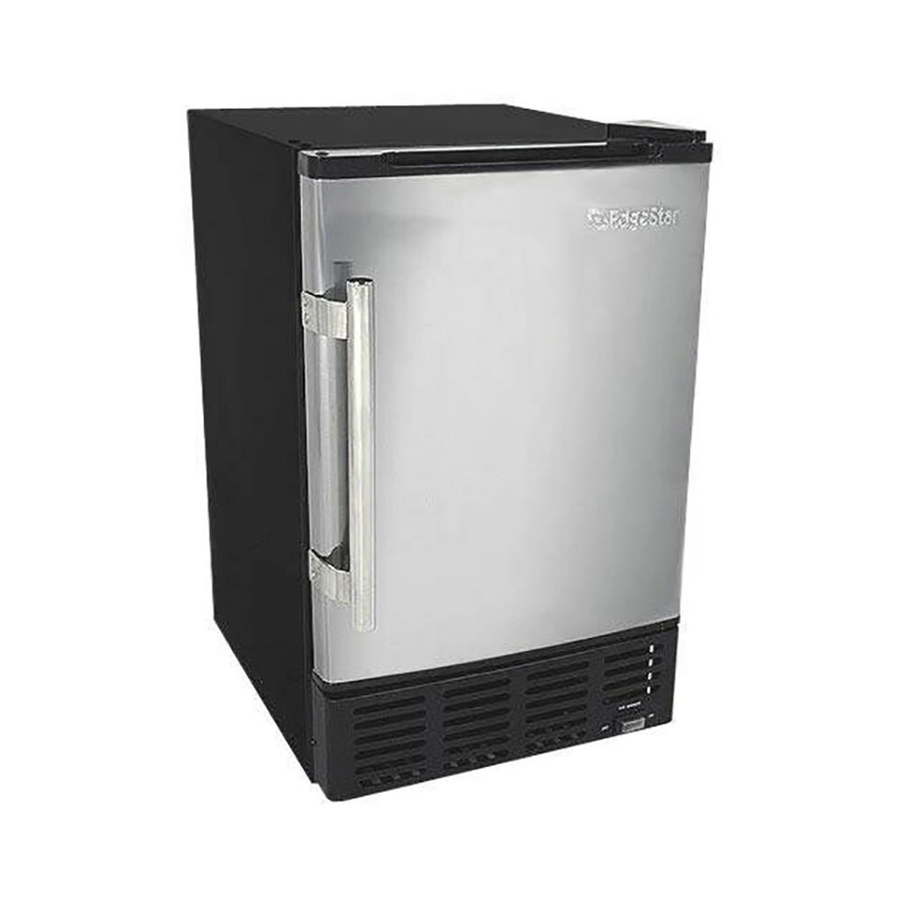 Igloo 26-lb Flip-up Door Countertop Cubed Ice Maker (Stainless