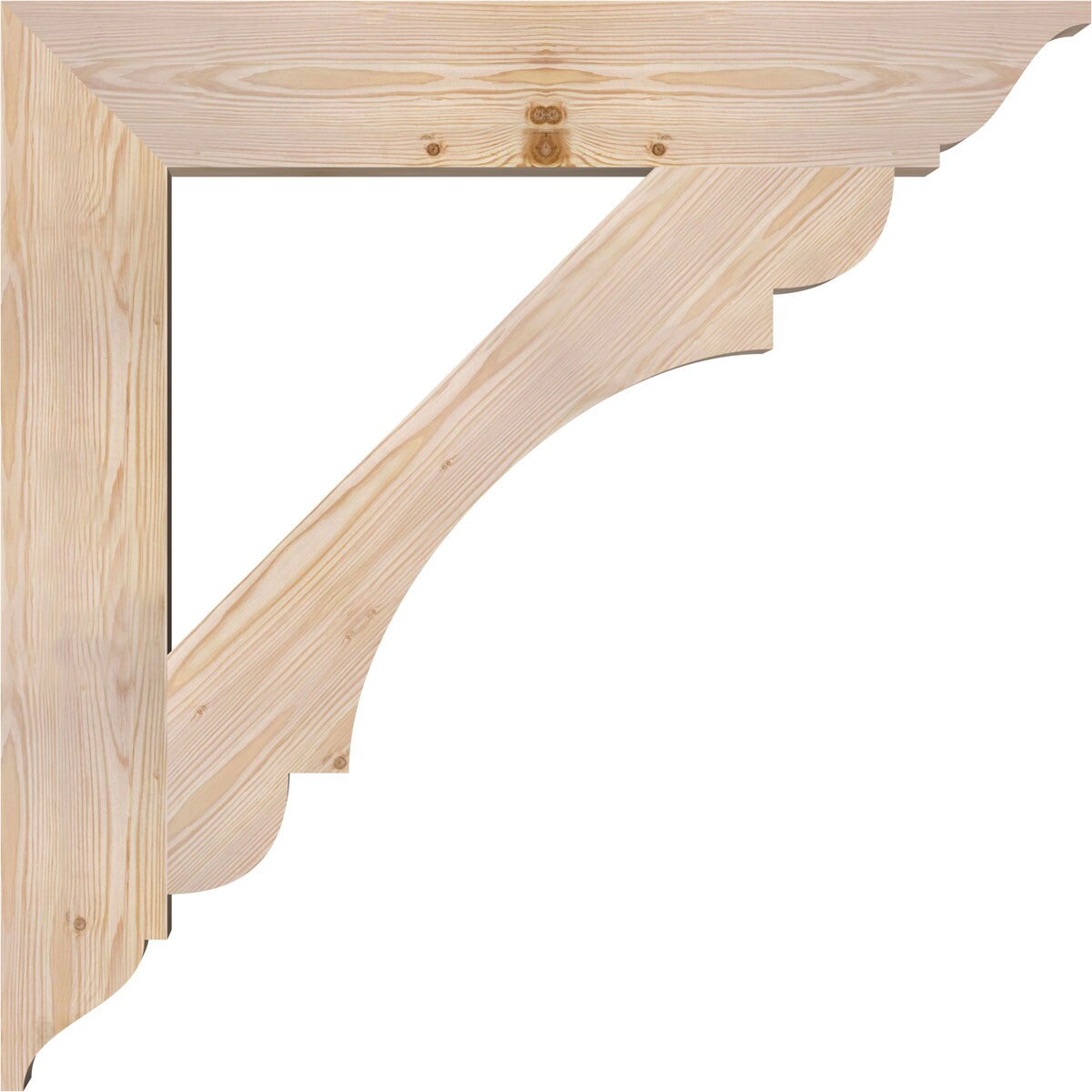 Ekena Millwork BKT06X36X36OLY01SDF Exterior-Brackets-Braces - View #3
