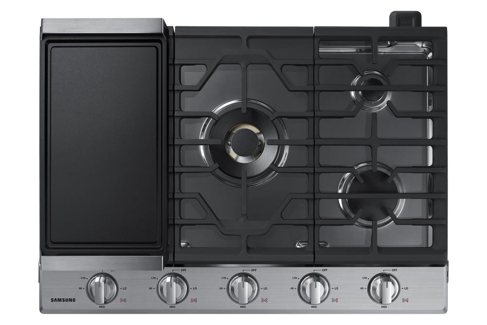 Electrolux 30'' Gas Cooktop with Griddle in Stainless Steel