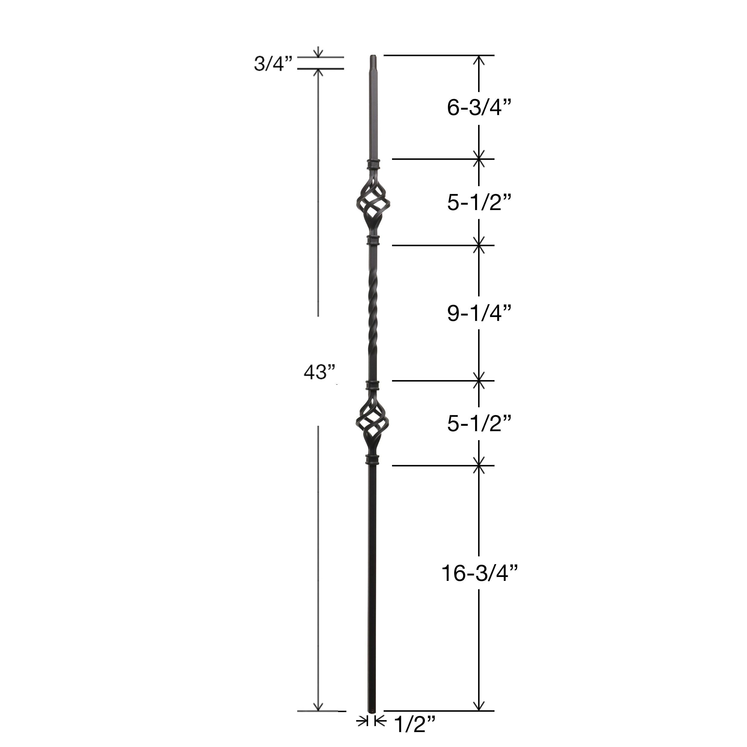RELIABILT WGT05SB Interior-Stairpart-Balusters - View #9