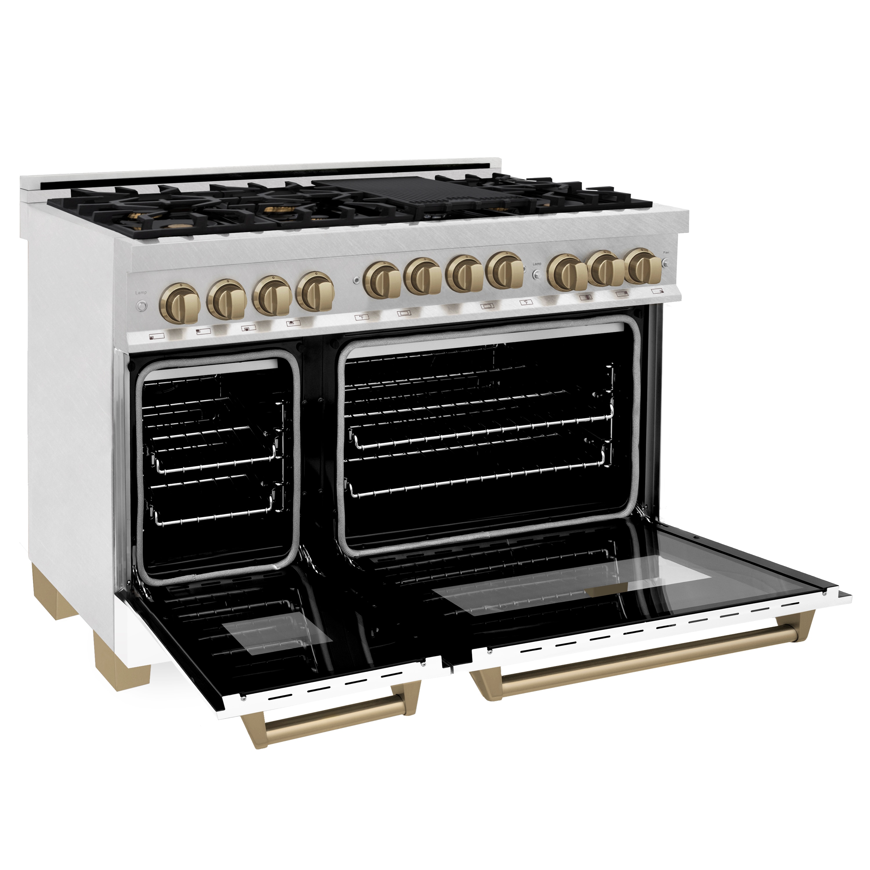 ZLINE KITCHEN & BATH RASZ-WM-48-CB Double-Dual-Fuel-Ranges - View #7