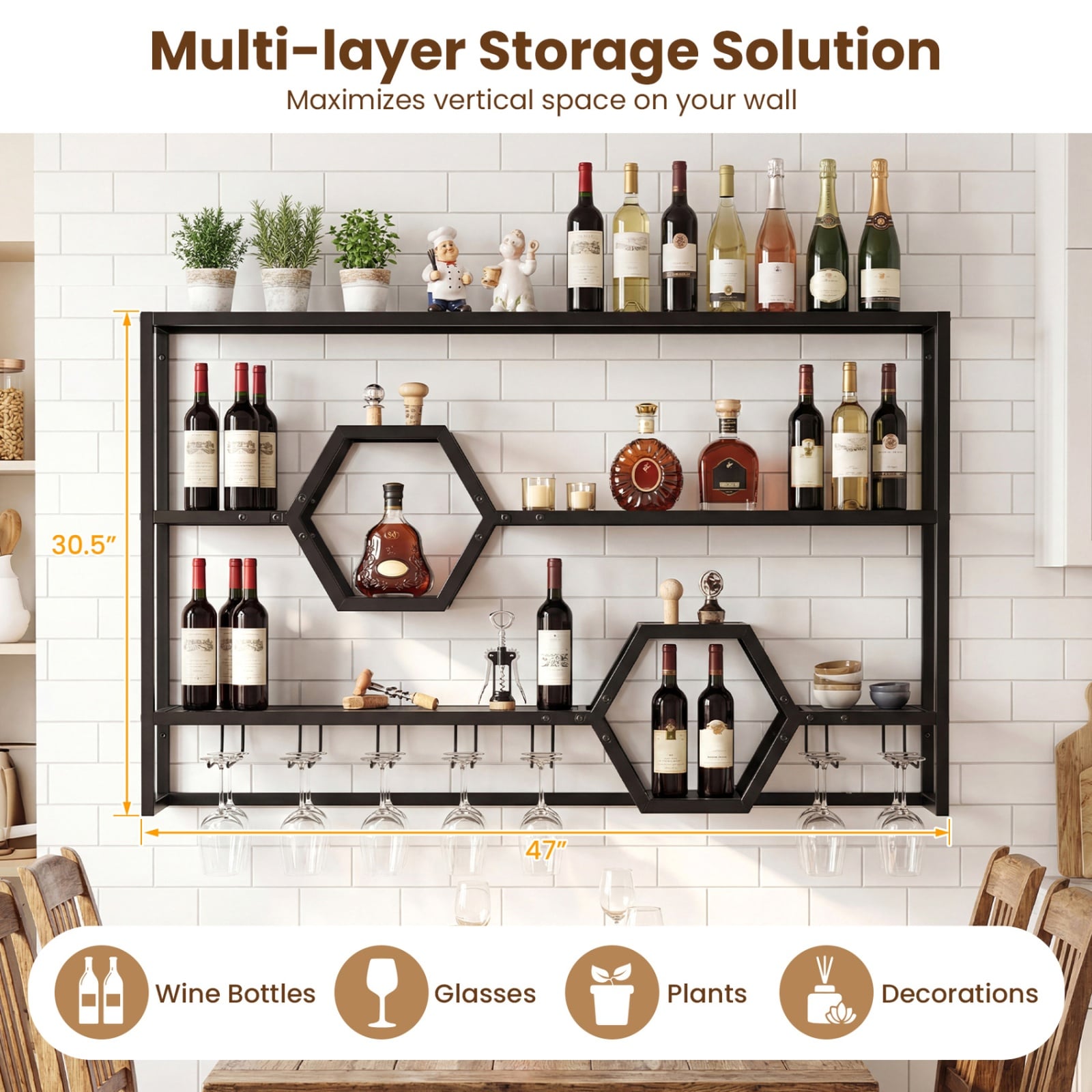 SUGIFT ZMLW014SUGHY2069 Wine-Racks - View #5