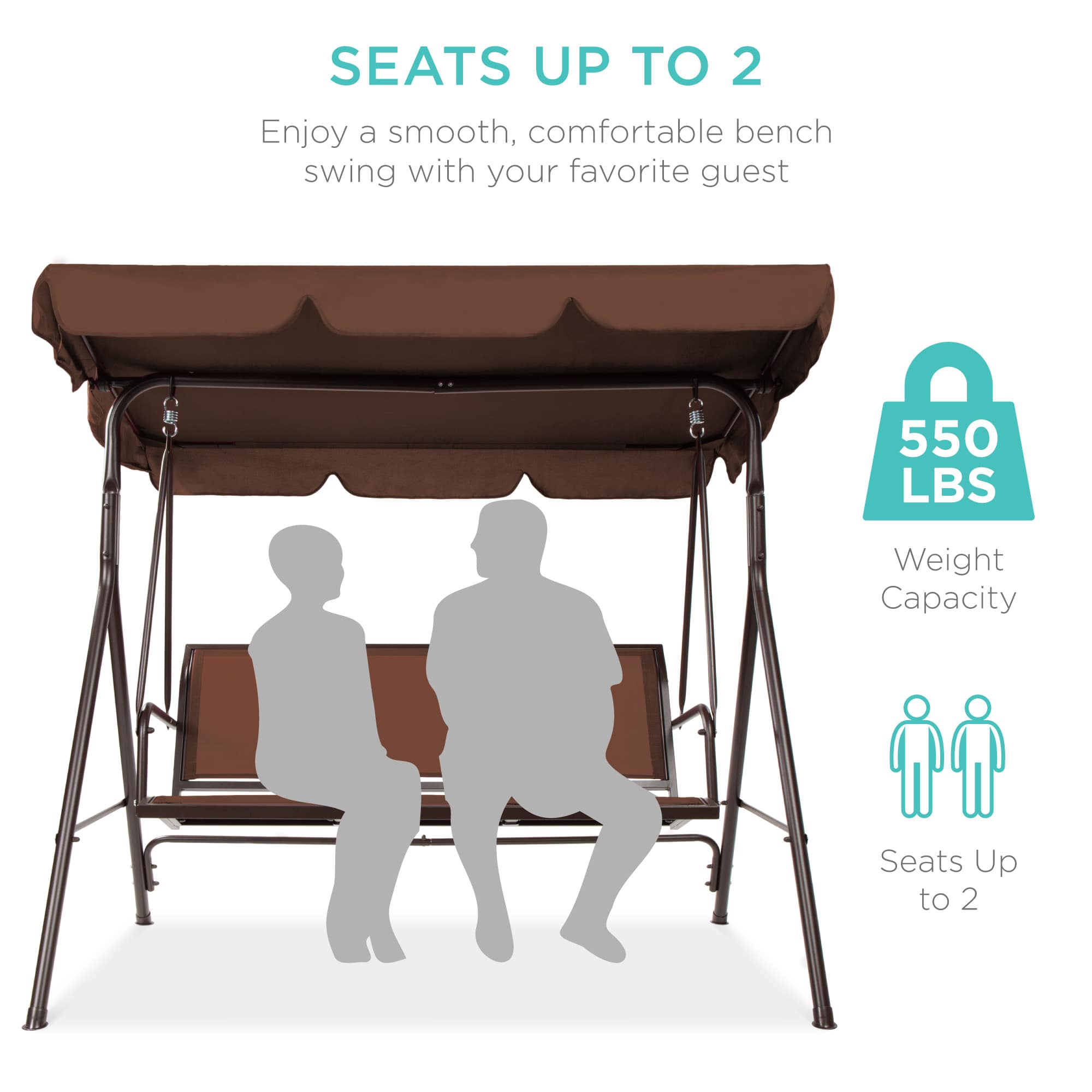 Best Choice Products SKY3704 Swing-Gliders - View #4