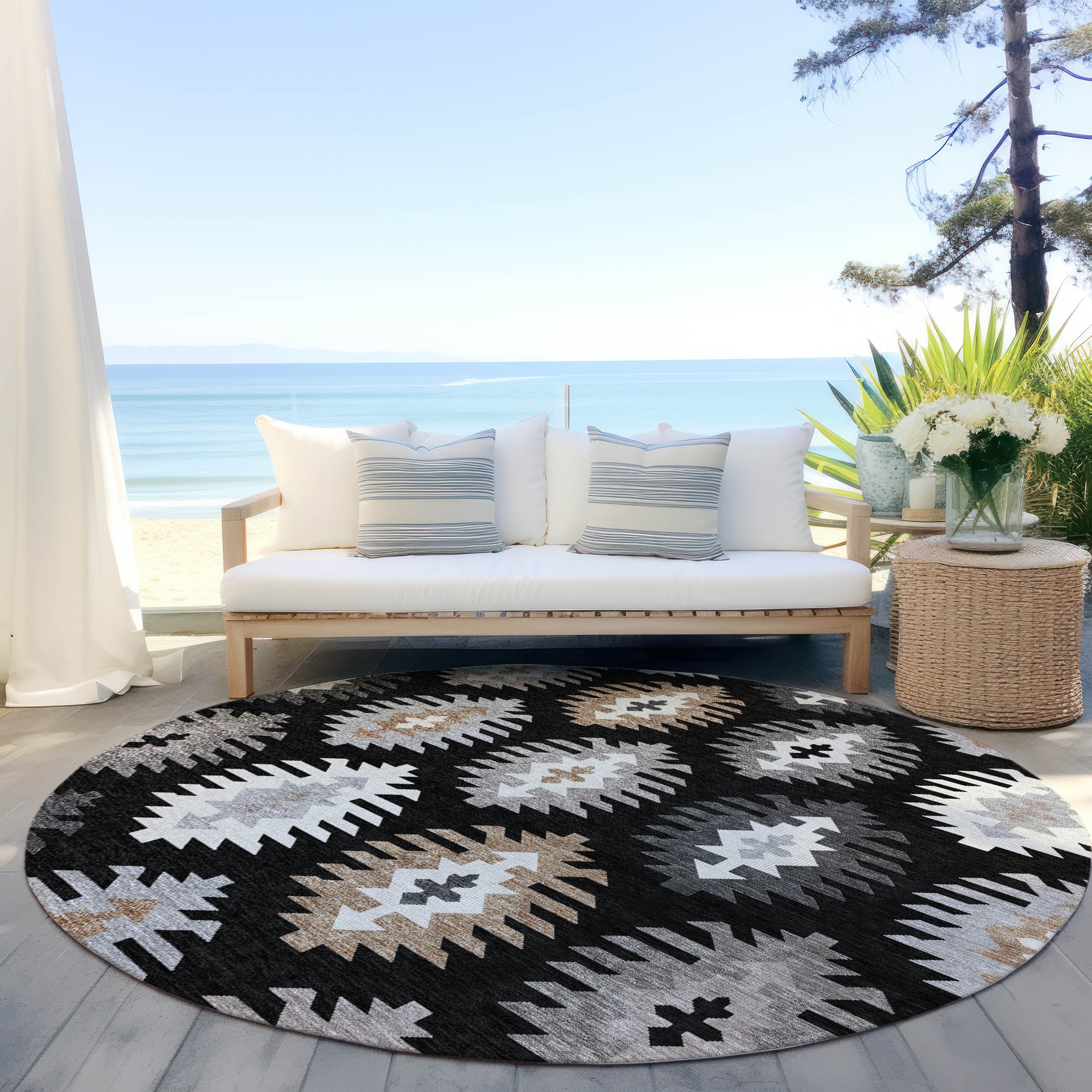 Addison Rugs ACN983BK8RO rugs - View #7