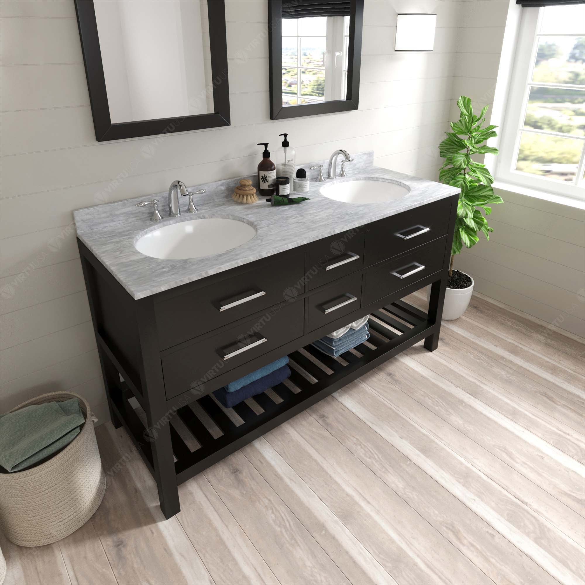Virtu USA MD-2260-WMRO-ES-010 Bath-Vanity-Combo - View #3