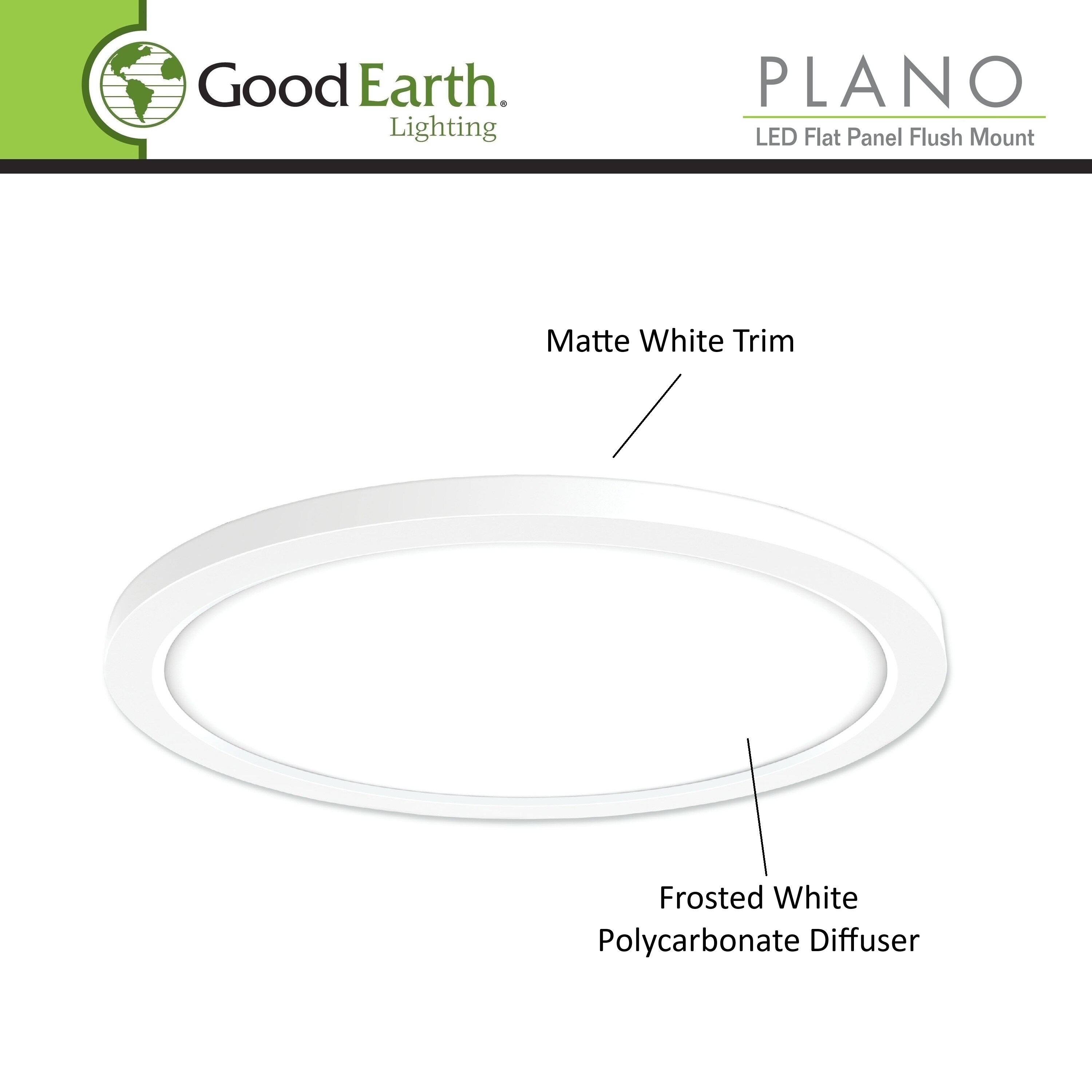 Good Earth Lighting FP1246-WHG-17LFC-G flushmounts - View #7