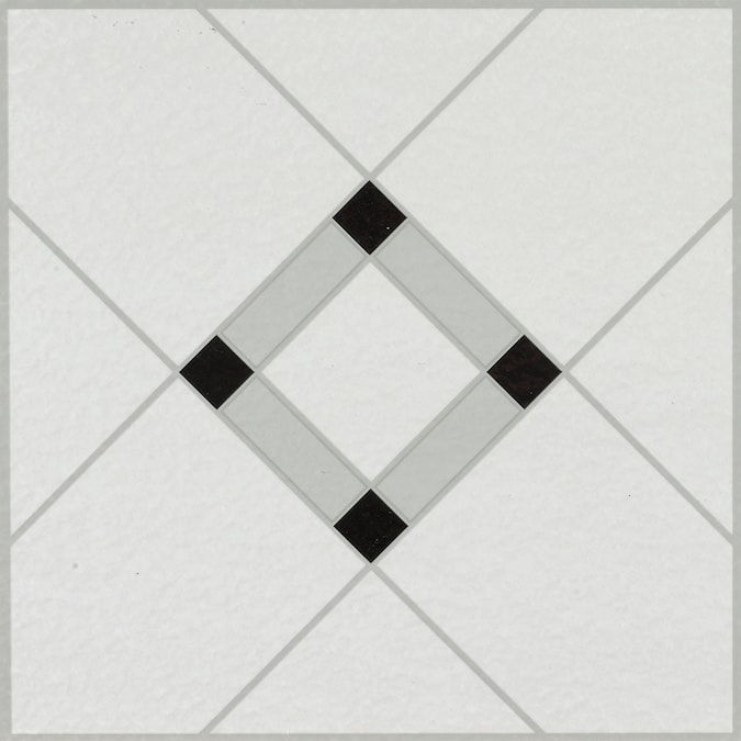 Vinyl Tile Flooring, White Self Stick Vinyl Floor Tile