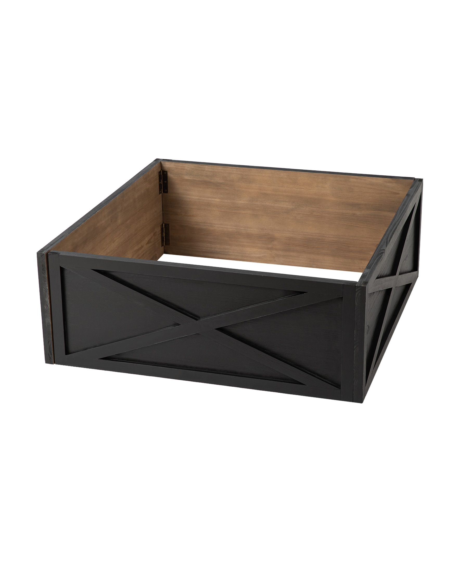 Glitzhome 2010600074 32.5-Inches Black Tree collar
