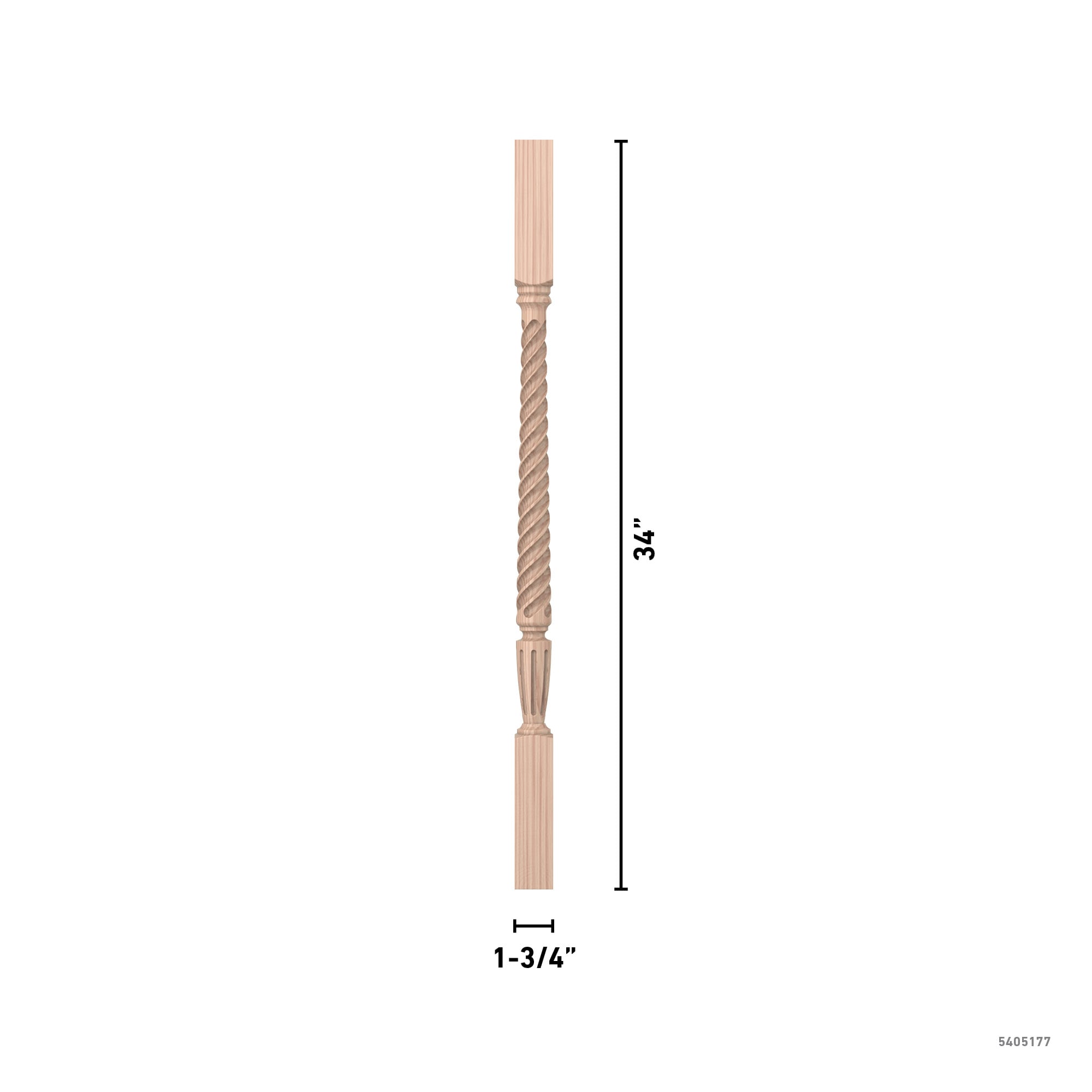 L.J. Smith Stair Systems LJT-2005-B 34 Interior-Stairpart-Balusters - View #4