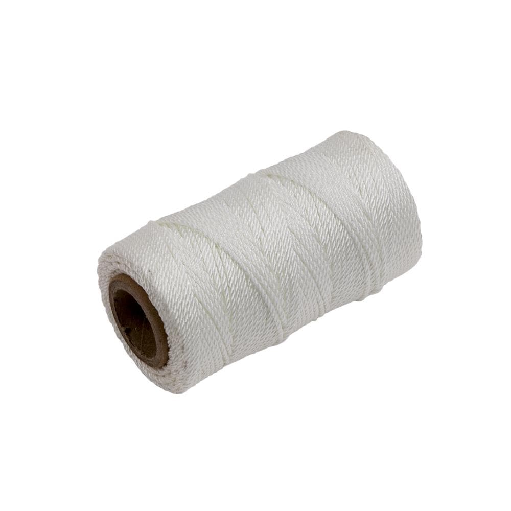 Marshalltown 250-ft Twisted White Nylon Mason Line String in the String &  Twine department at