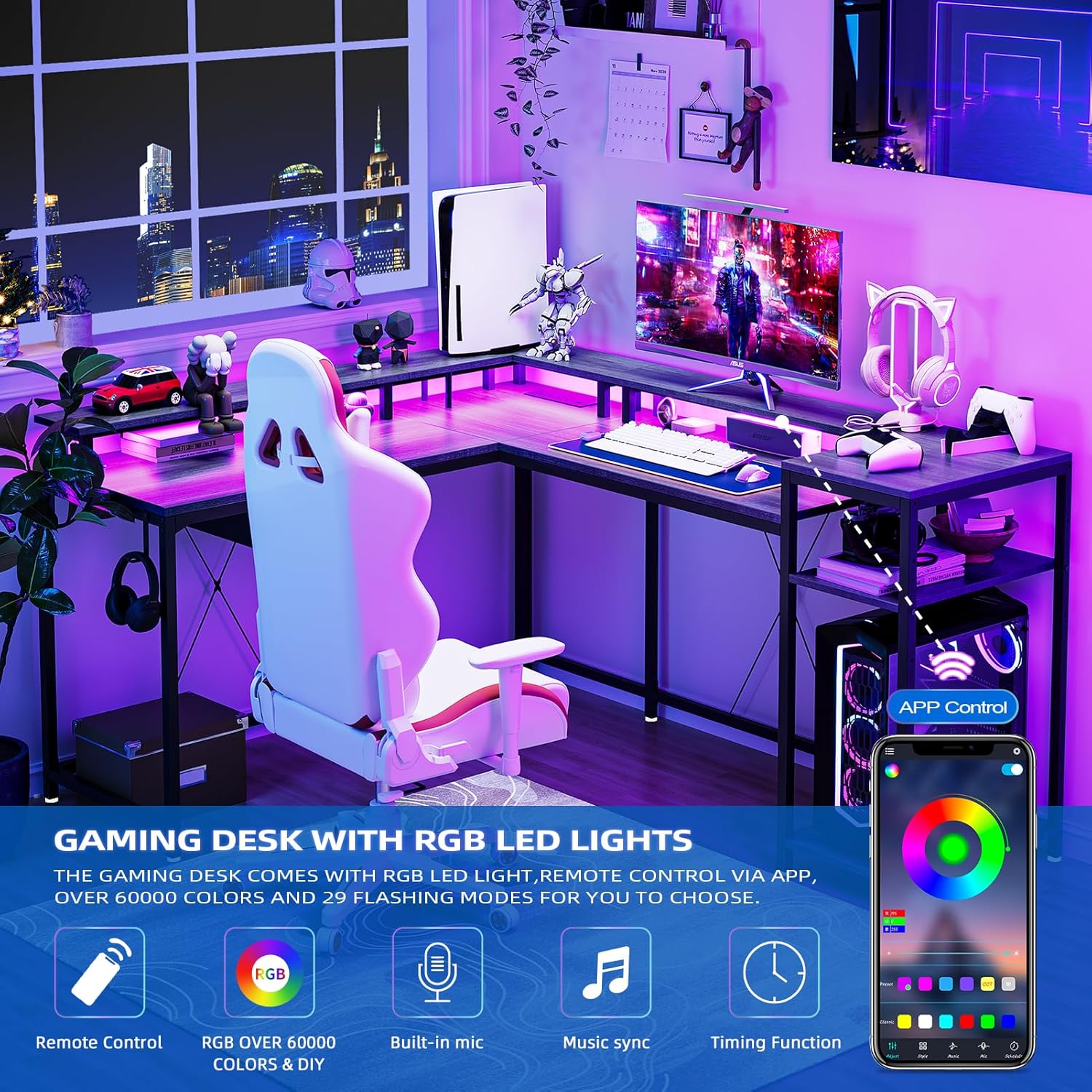 WhizMax LDYLSPHO-0Z5G7547 desks - View #4