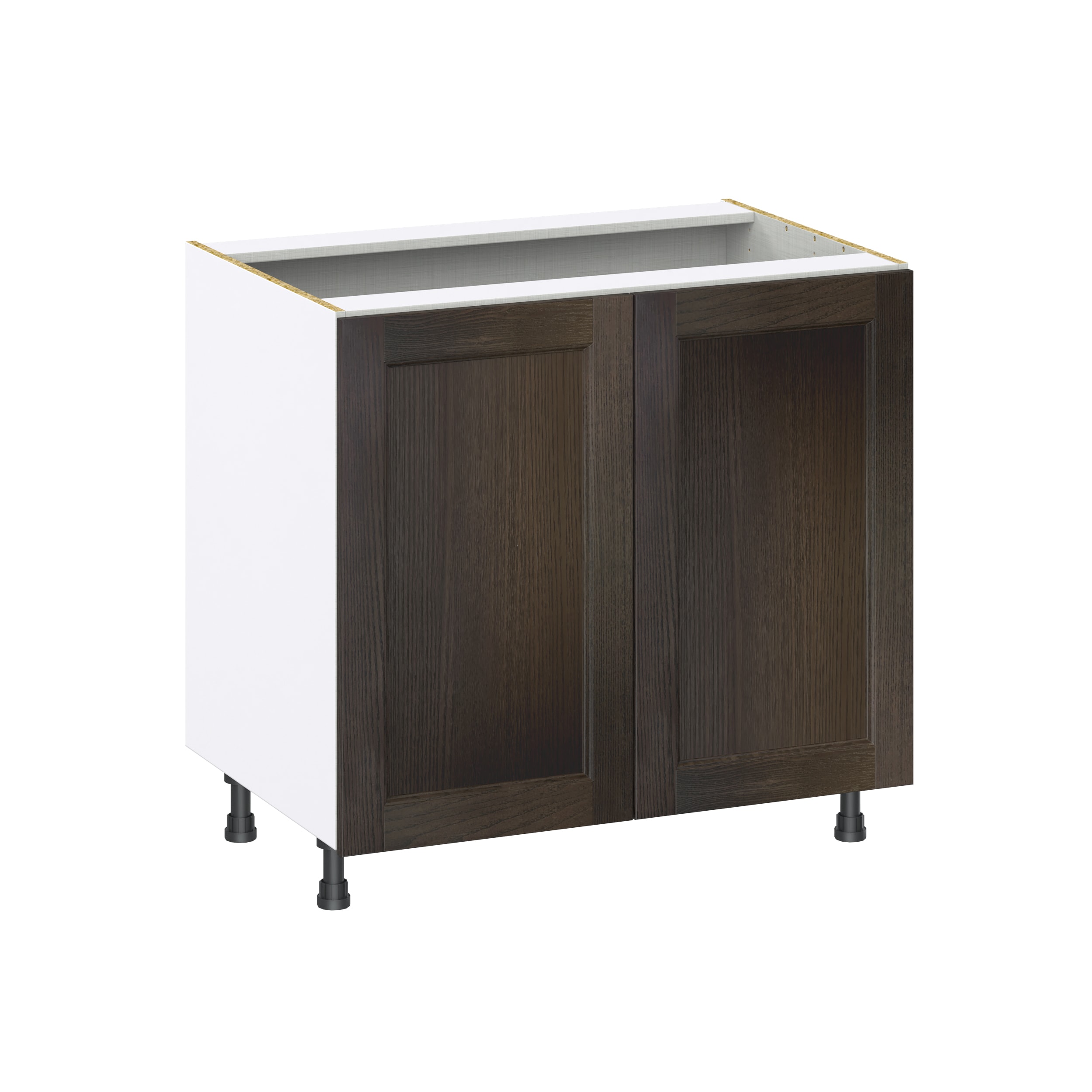 Hugo&Borg Montclaire 33-in W x 34.5-in H x 24-in D Wood Sink Base Fully Assembled Cabinet (Recessed Panel Shaker Style)
