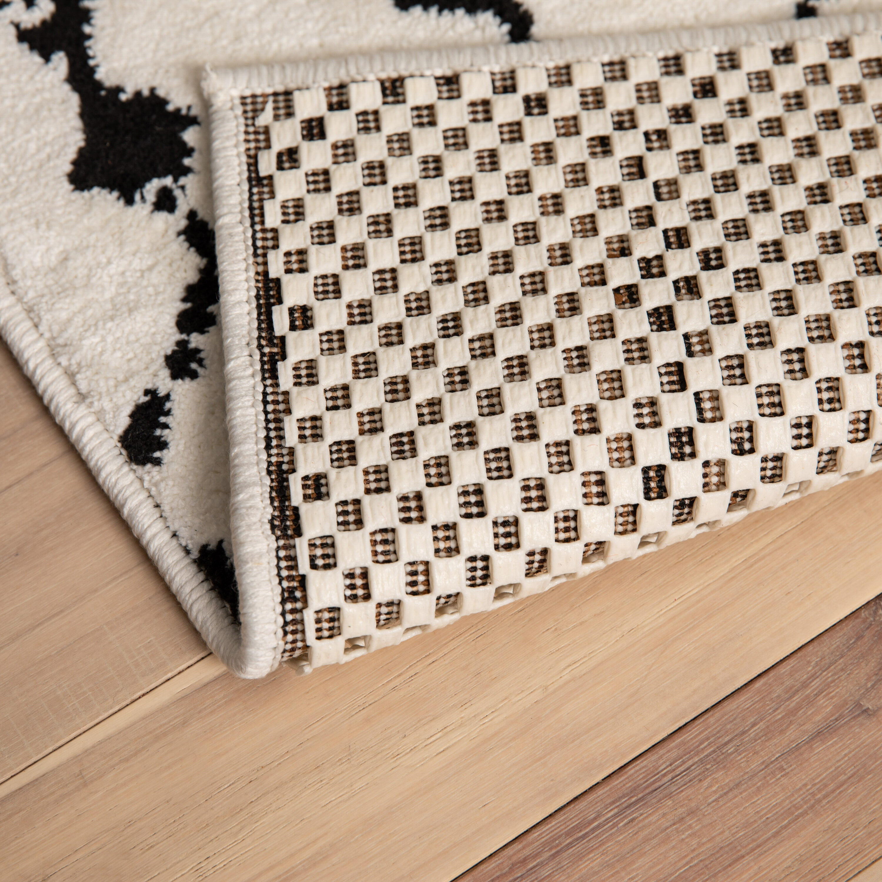 Flash Furniture Non Slip Rug Pad Gripper for 5' x 8' Area Rugs, Hard Floor Anti  Skid Carpet Mat