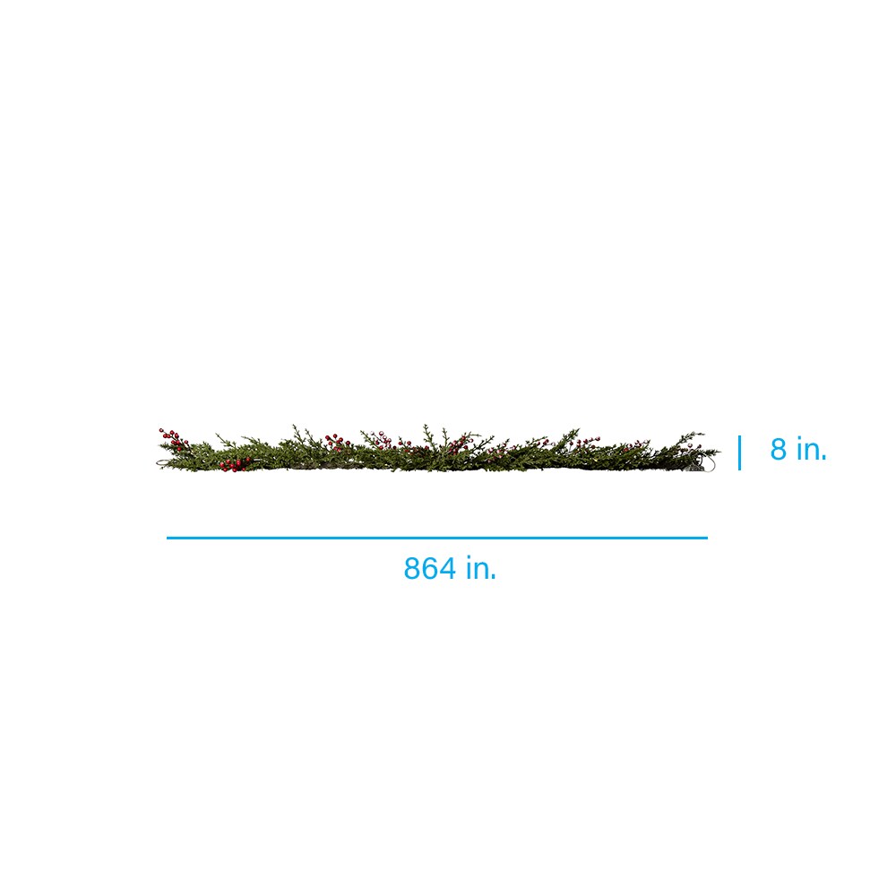Holiday Living 972308 Artificial-Christmas-Garland - View #4