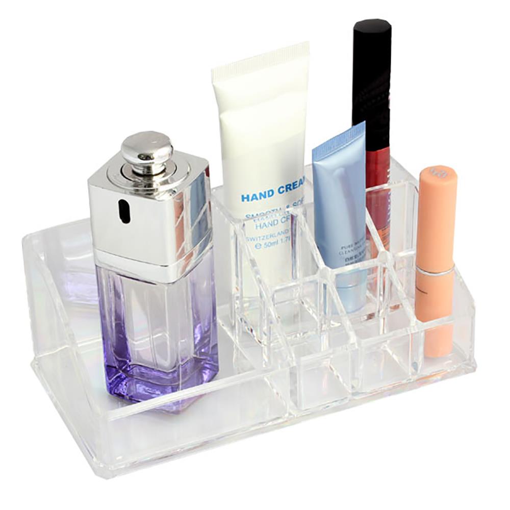 Home Basics LOW78566 Clear Cosmetic Organizer