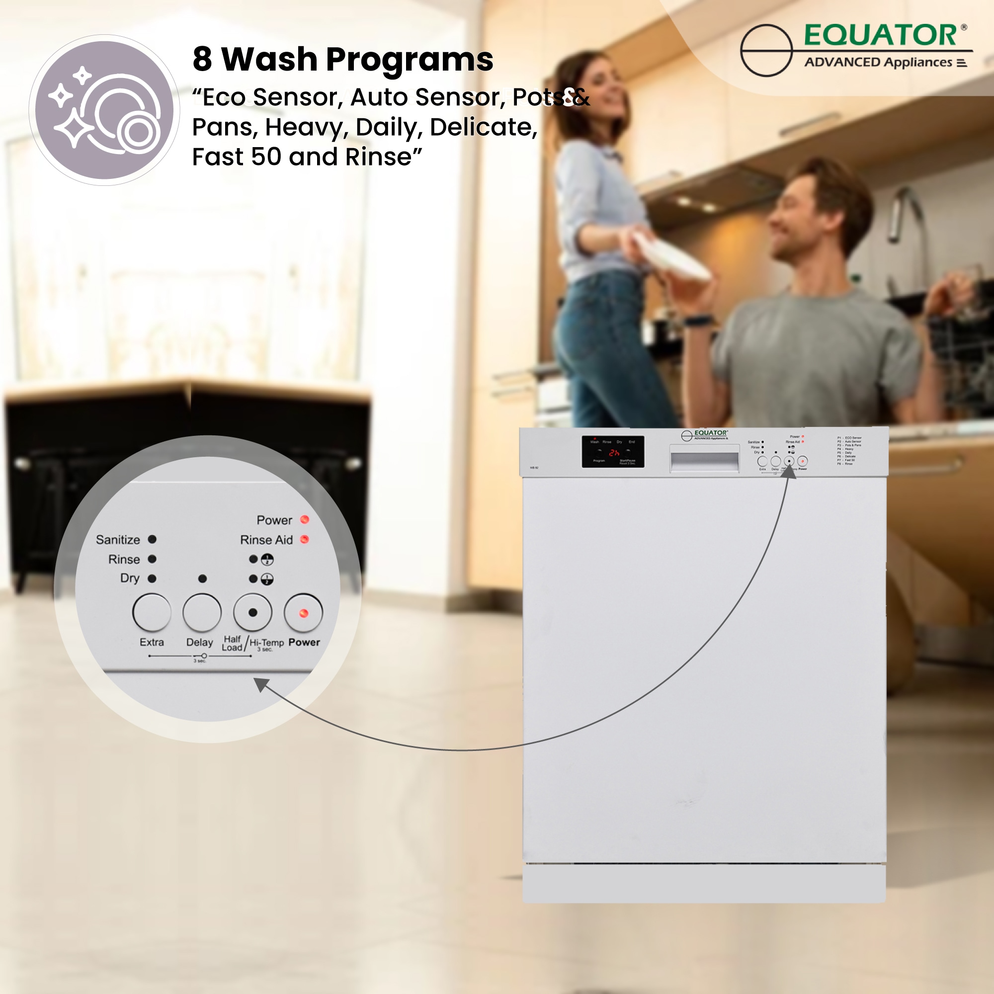 Equator Advanced Appliances WB 82 Builtin-Dish - View #11