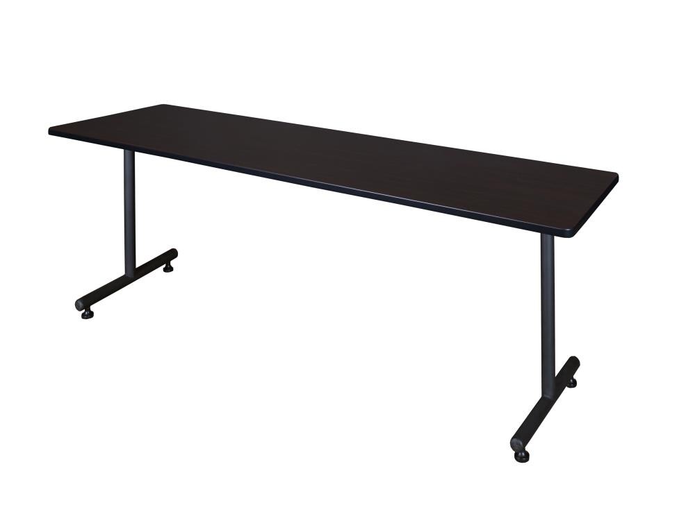 Regency MKTRCT8424MW Training Brown 4-Person Training Table (84-in W x 29-in H)