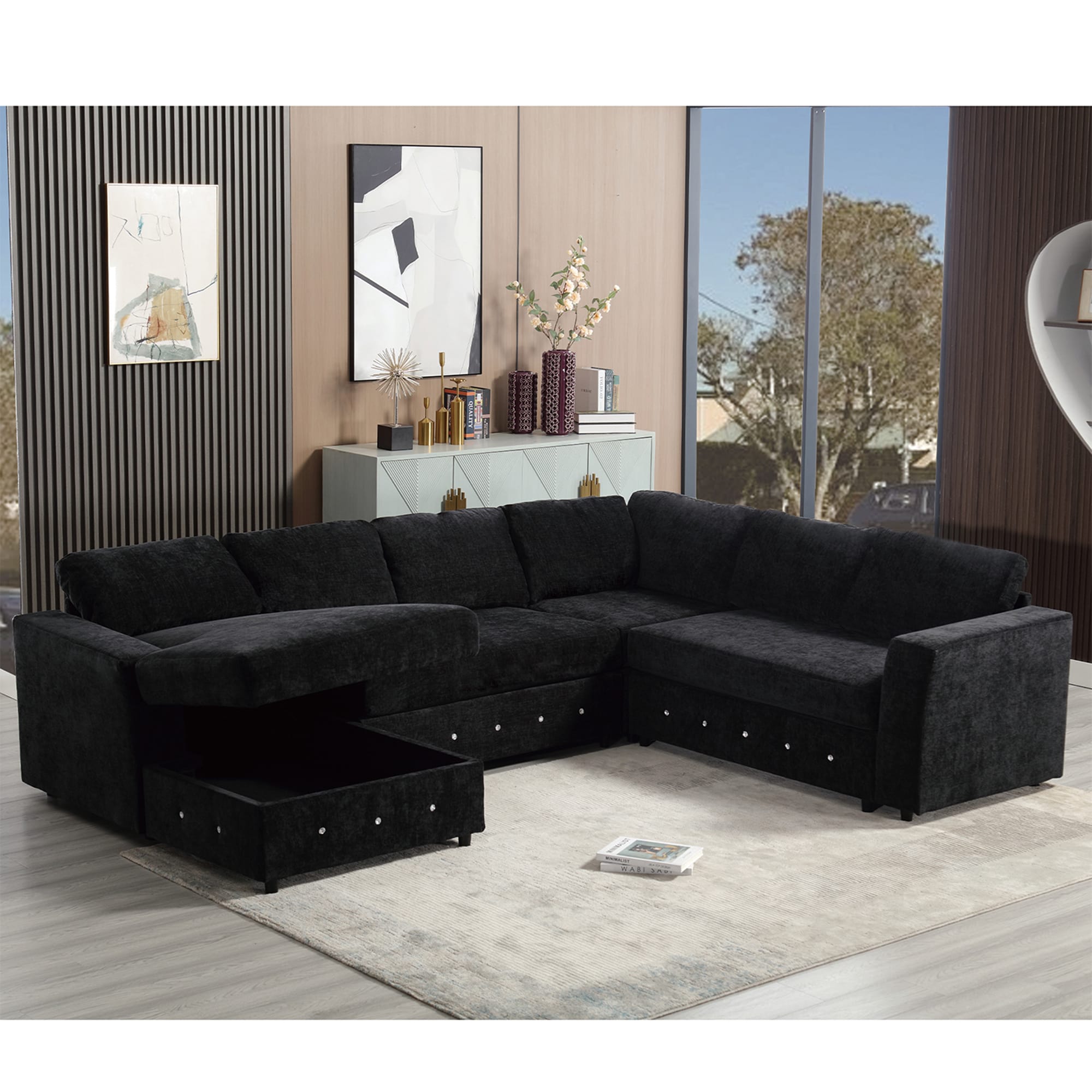 SINOFURN SYA370081GY Sofas-Loveseats - View #5