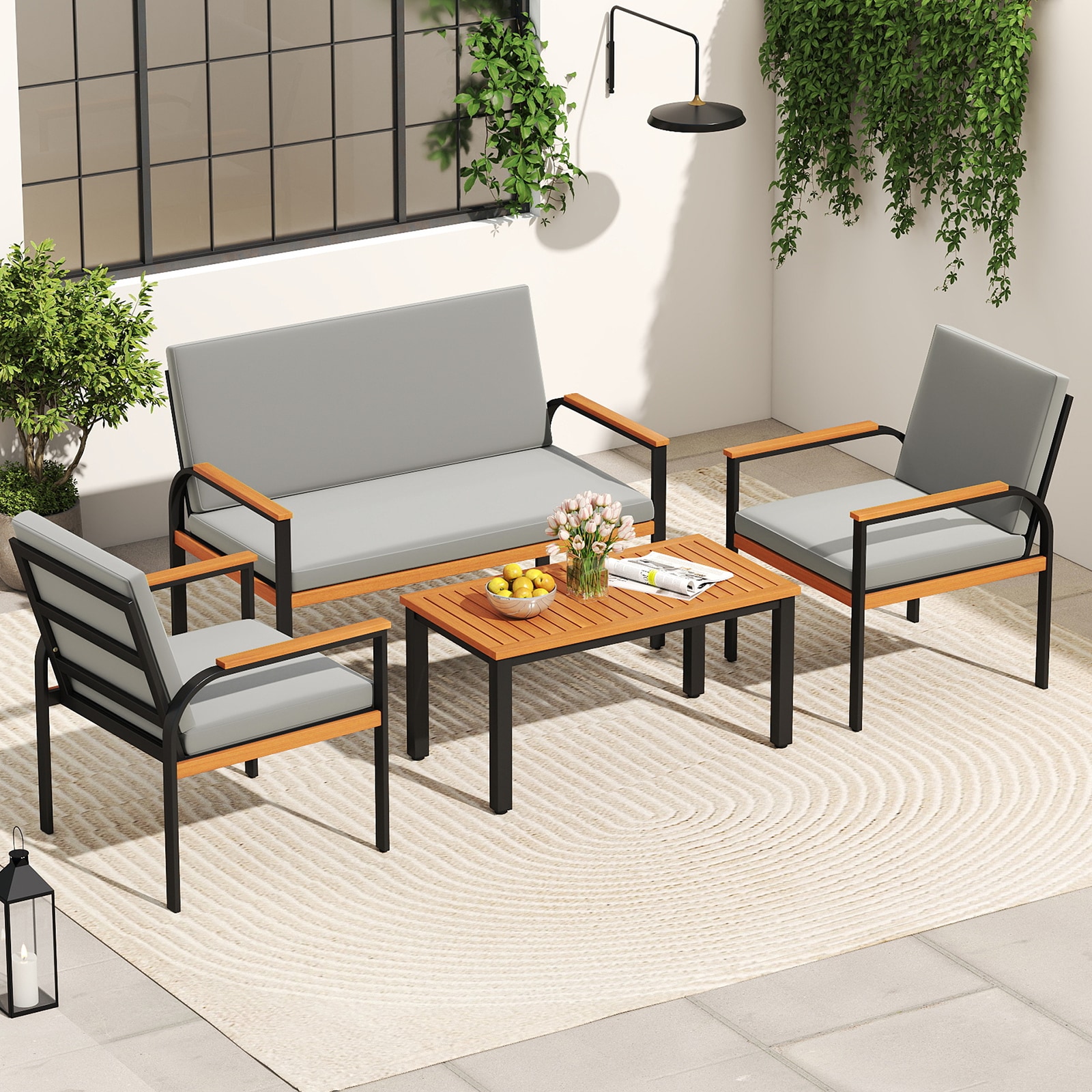 YERIVA O74760GRXDH Patio-Conversation-Sets - View #2