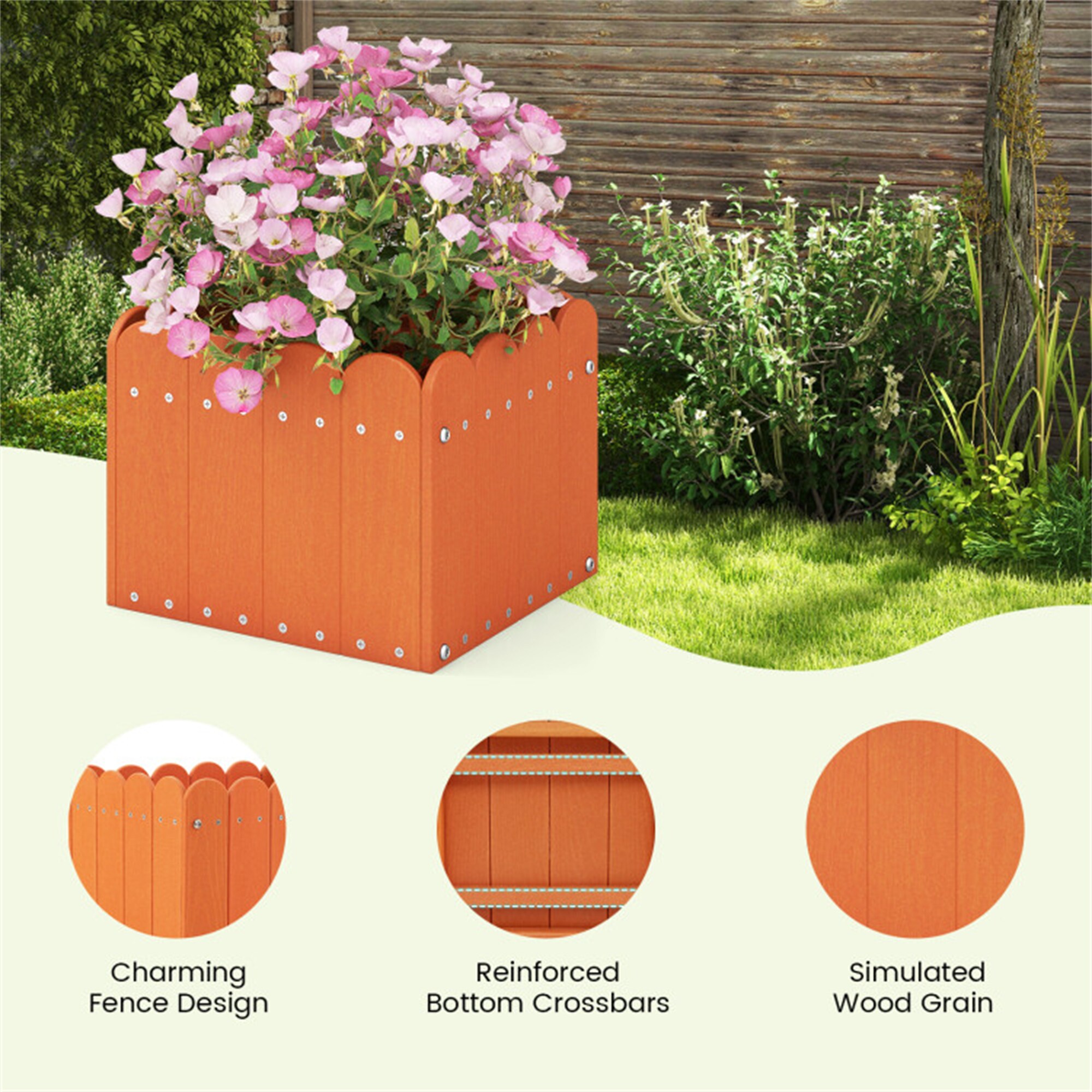 BABOOM BOM-115YW-2-CO Raised-Planter-Boxes - View #6
