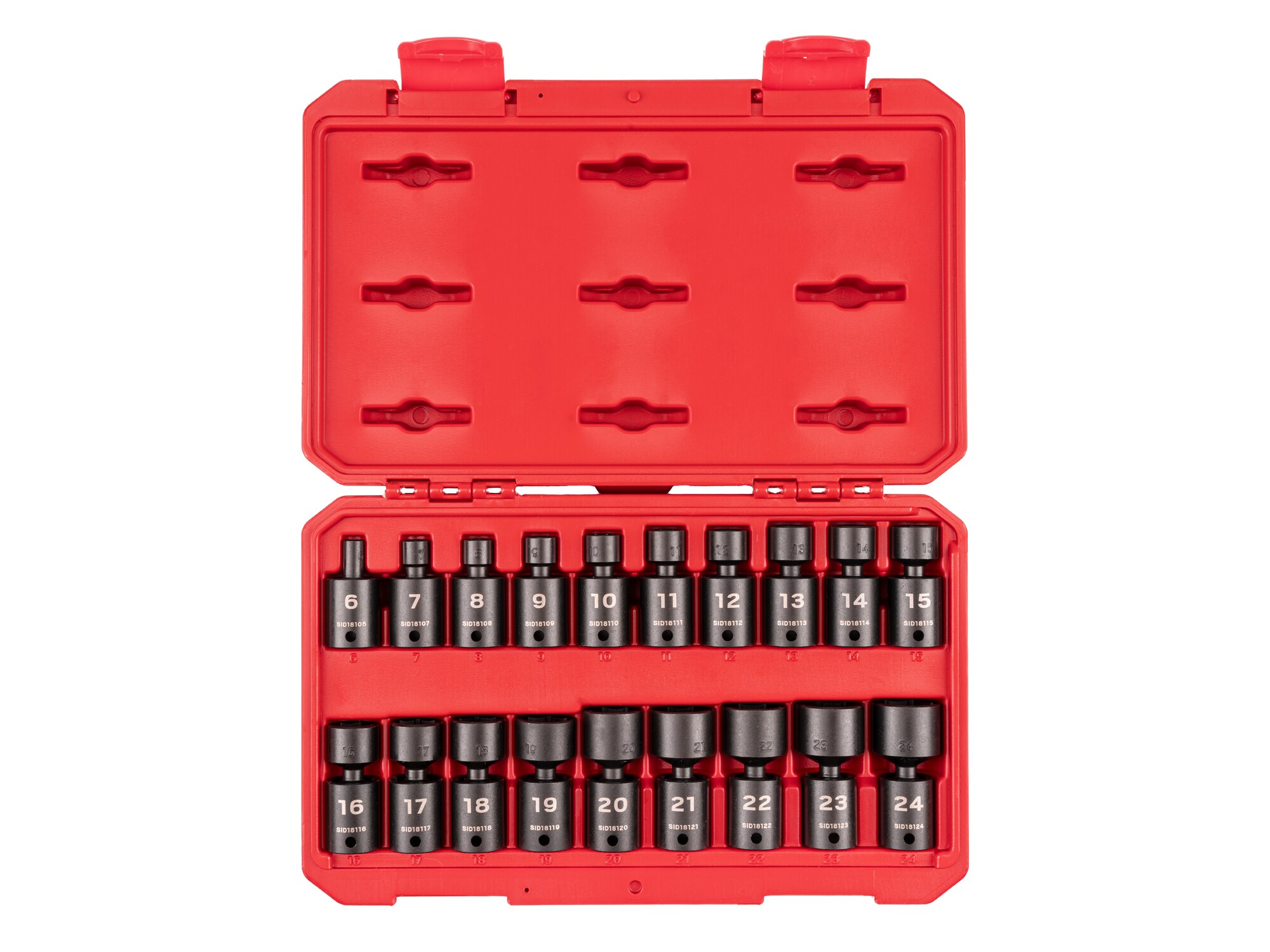 TEKTON SID97302 19 -Piece Metric 3/8-in Drive Set 6-point Impact Socket Set