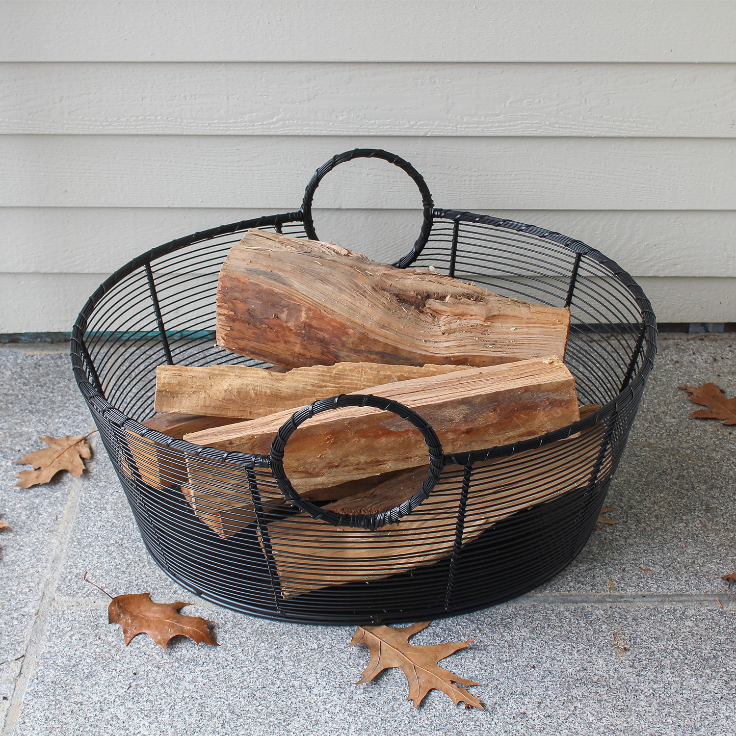 Minuteman Fireplace Wood Basket