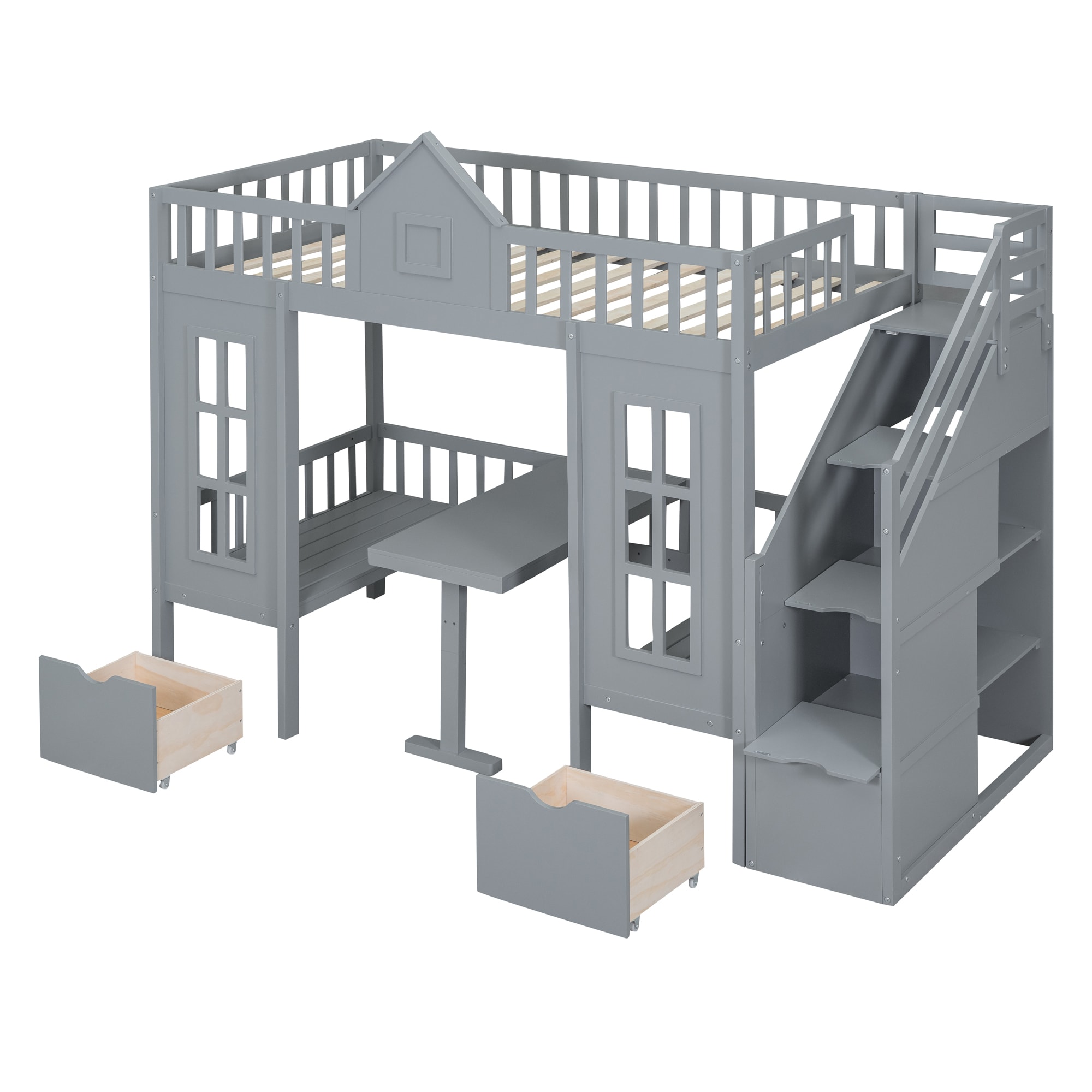 ModernLuxe LT000681AAE-1 Bunk-Beds - View #6