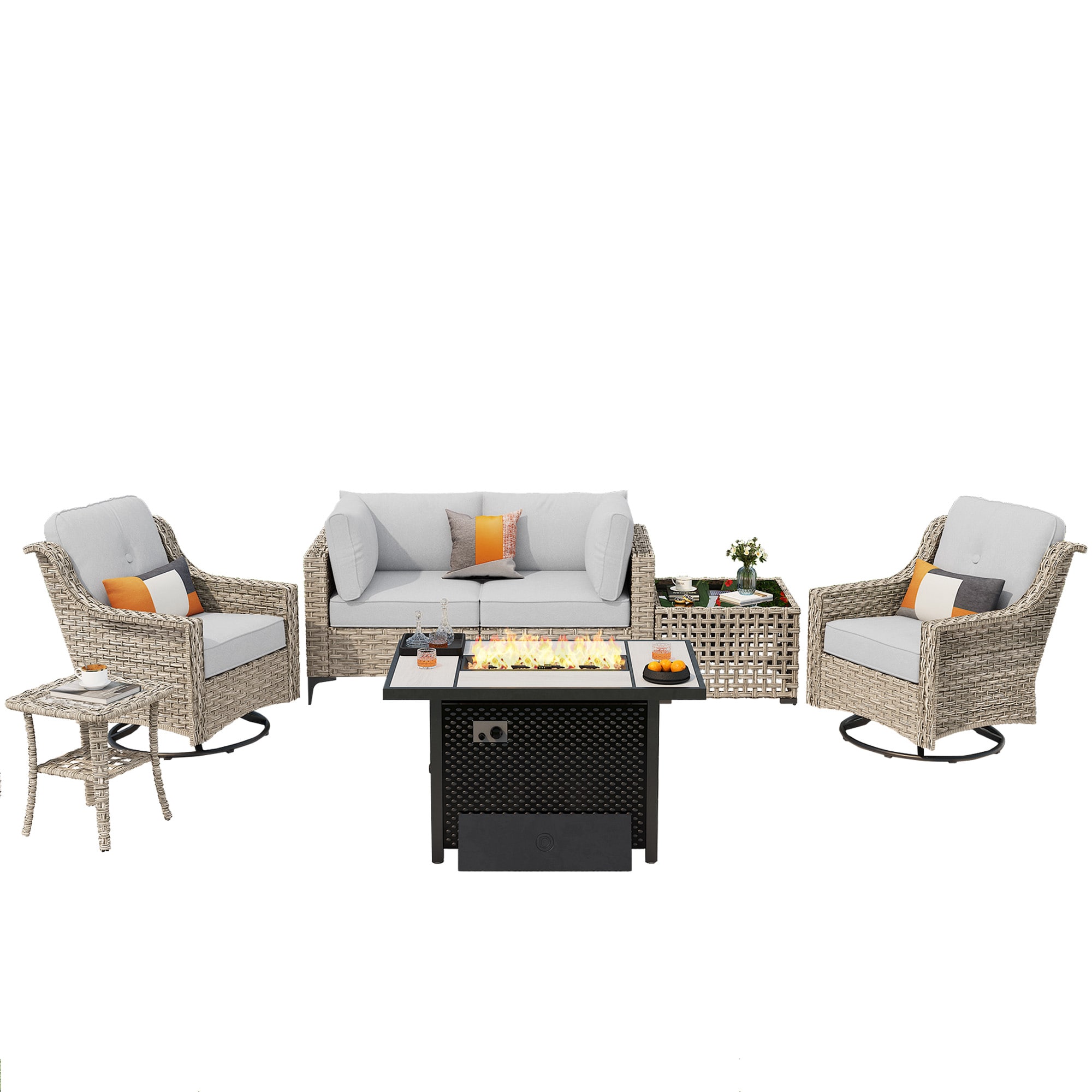 ALTRIGUS 6L-CFP03-YZSKT407-AL Patio-Conversation-Sets - View #2