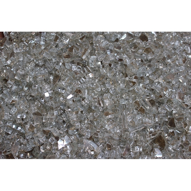 Poxyflow Firepit Glass / Crushed Glass for Resin Art - Ultra  Clear - Crystals