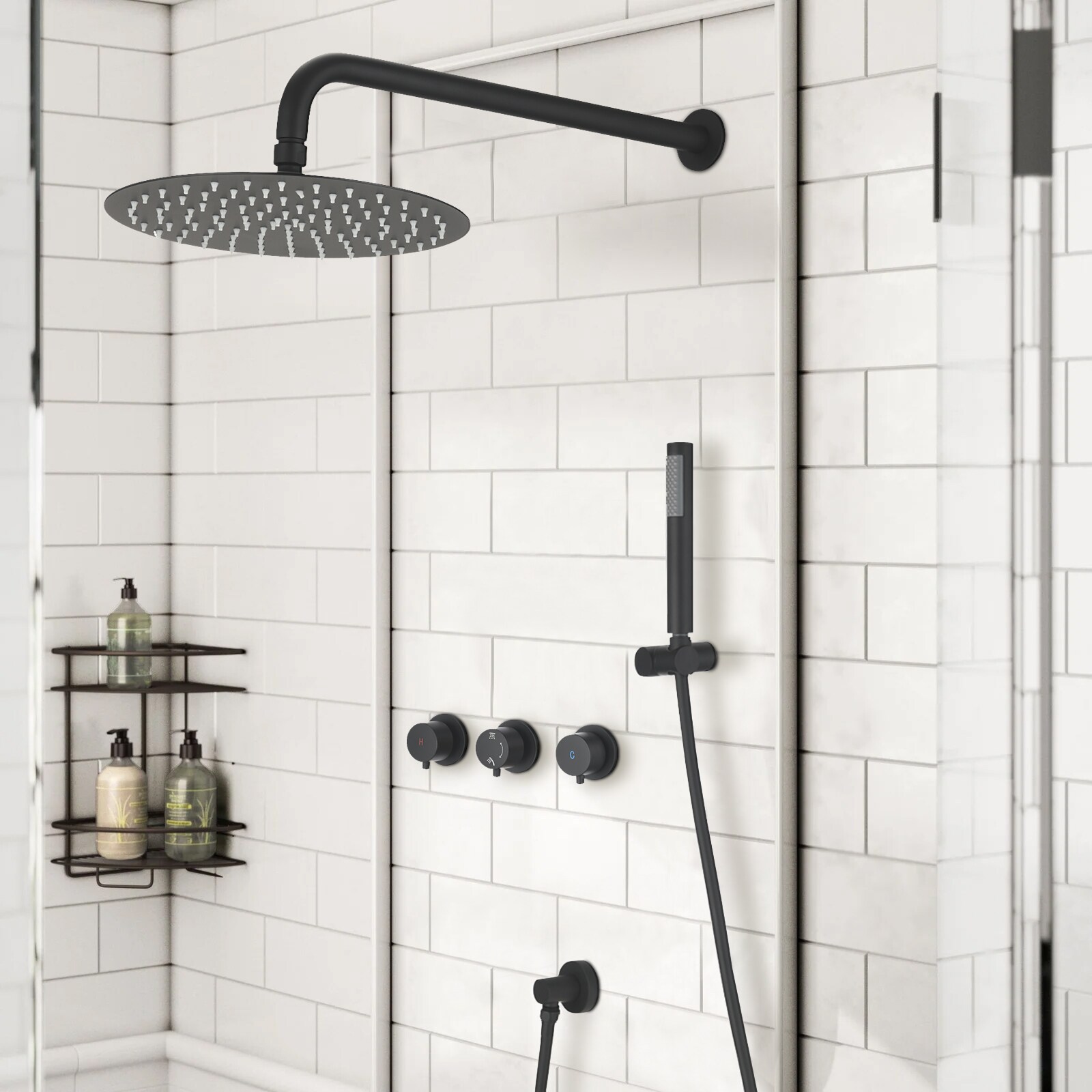 Flynama XY-Q-2135BN1P1 Showerhead-Bar-Panels - View #12