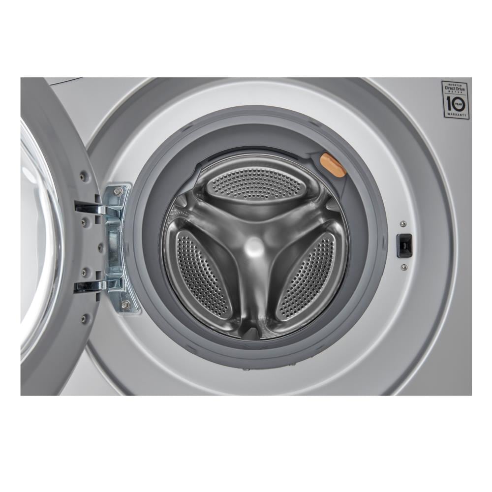 LG 2-cu ft Capacity Silver Ventless All-in-One Washer Dryer at