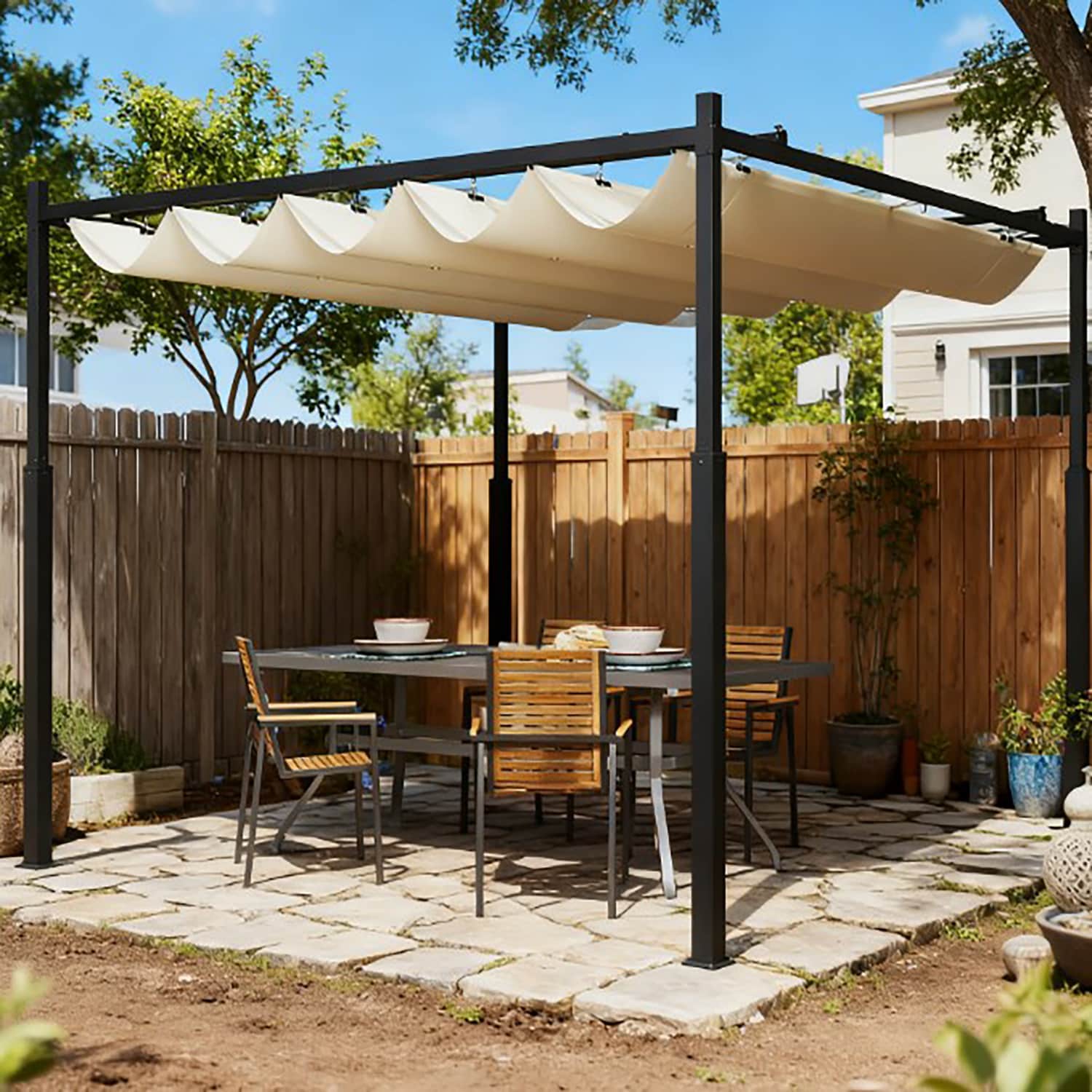 GZMR GZ-W2259G87 Wood-Resin-Gazebos - View #3