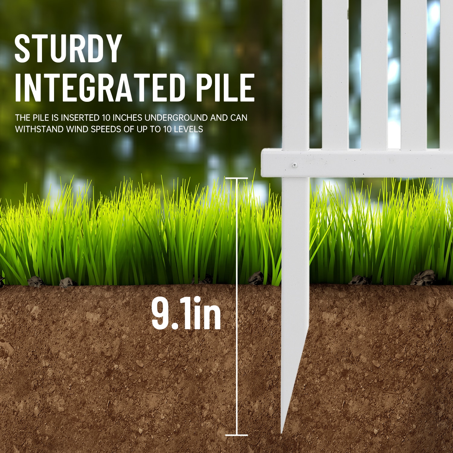 Blisstyle GF19 Garden-Utility-Fencing - View #4