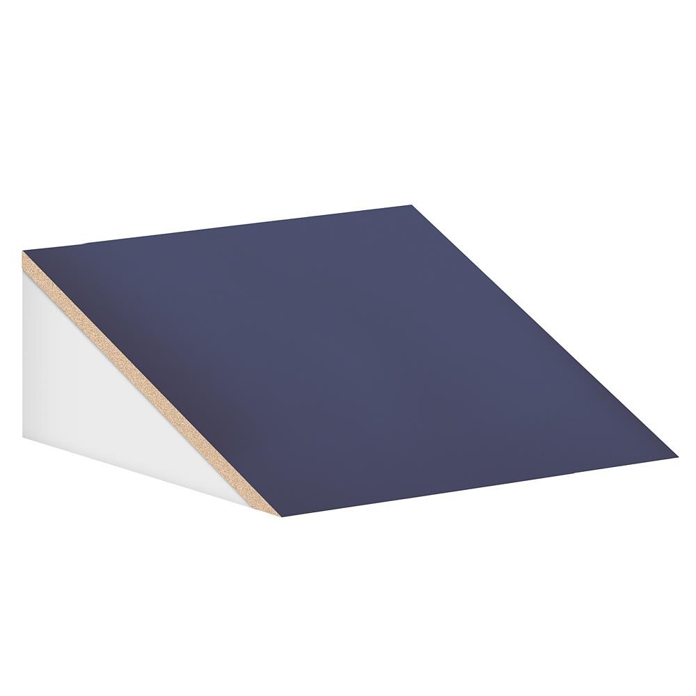 SALSBURY INDUSTRIES 30051BLU Sloping Hood- for Open Access Designer Locker and Designer Gear Locker- 18 -in Deep- Blue