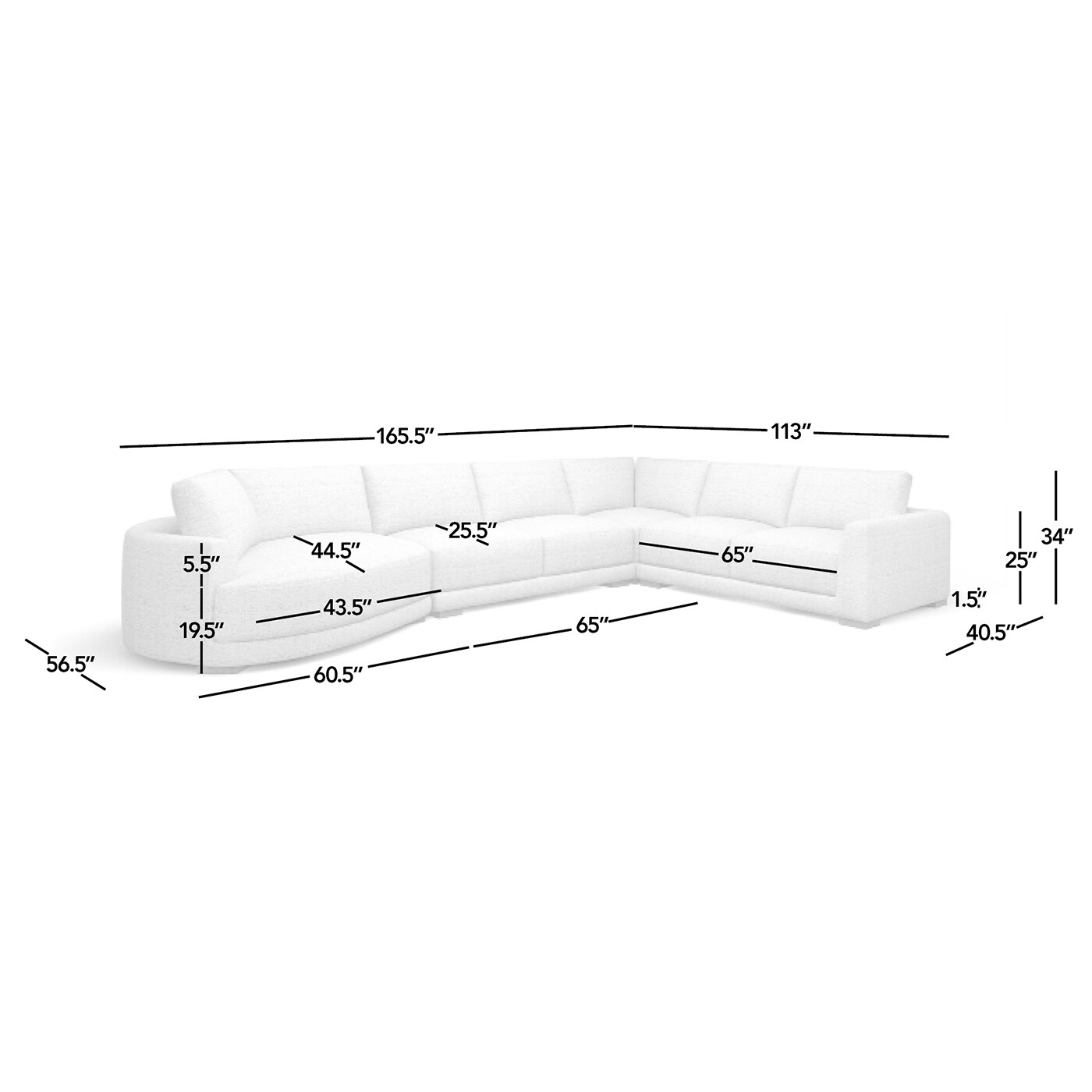 Jennifer Taylor Home L4P-K21-66280L Sofas-Loveseats - View #12