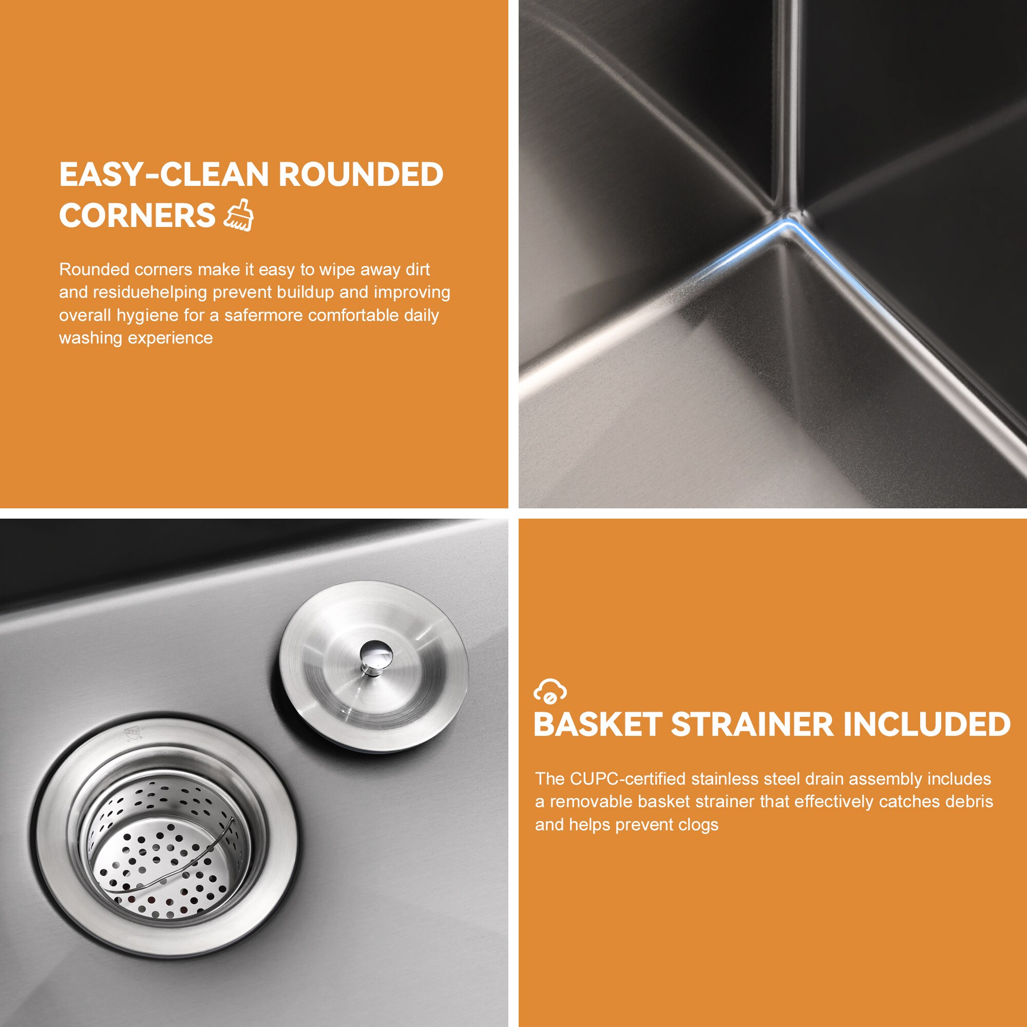 Trivework AQKS02-BL-332208-DZ Kitchen-Sinks - View #3