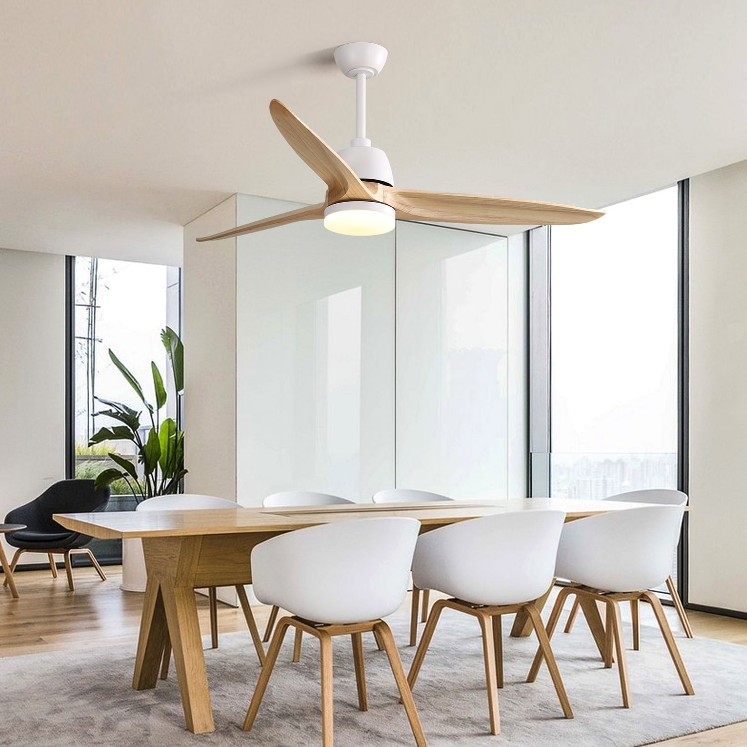 Sofucor LS-56K001-WH-YM-60-W Ceiling-Fans - View #9