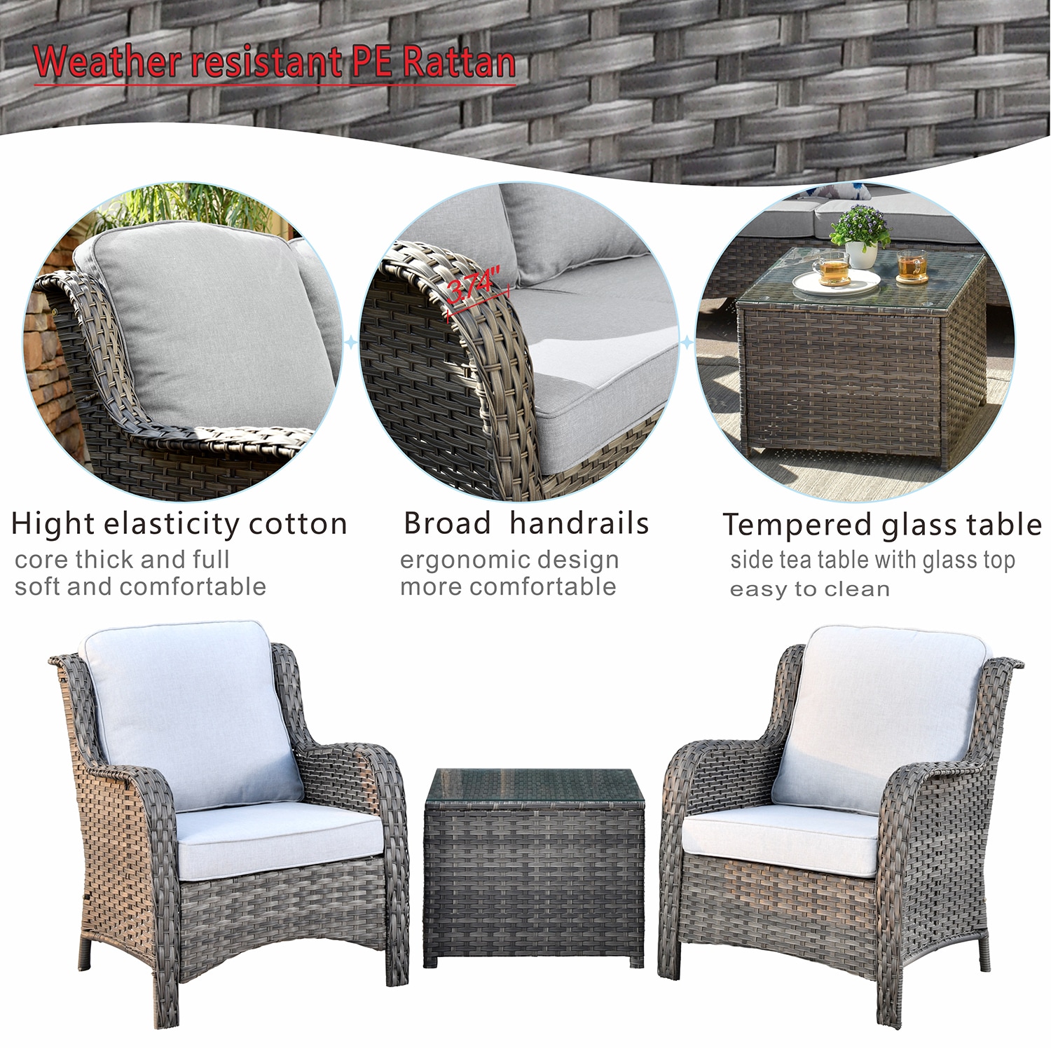 XIZZI GXCT40022T Patio-Chairs - View #5