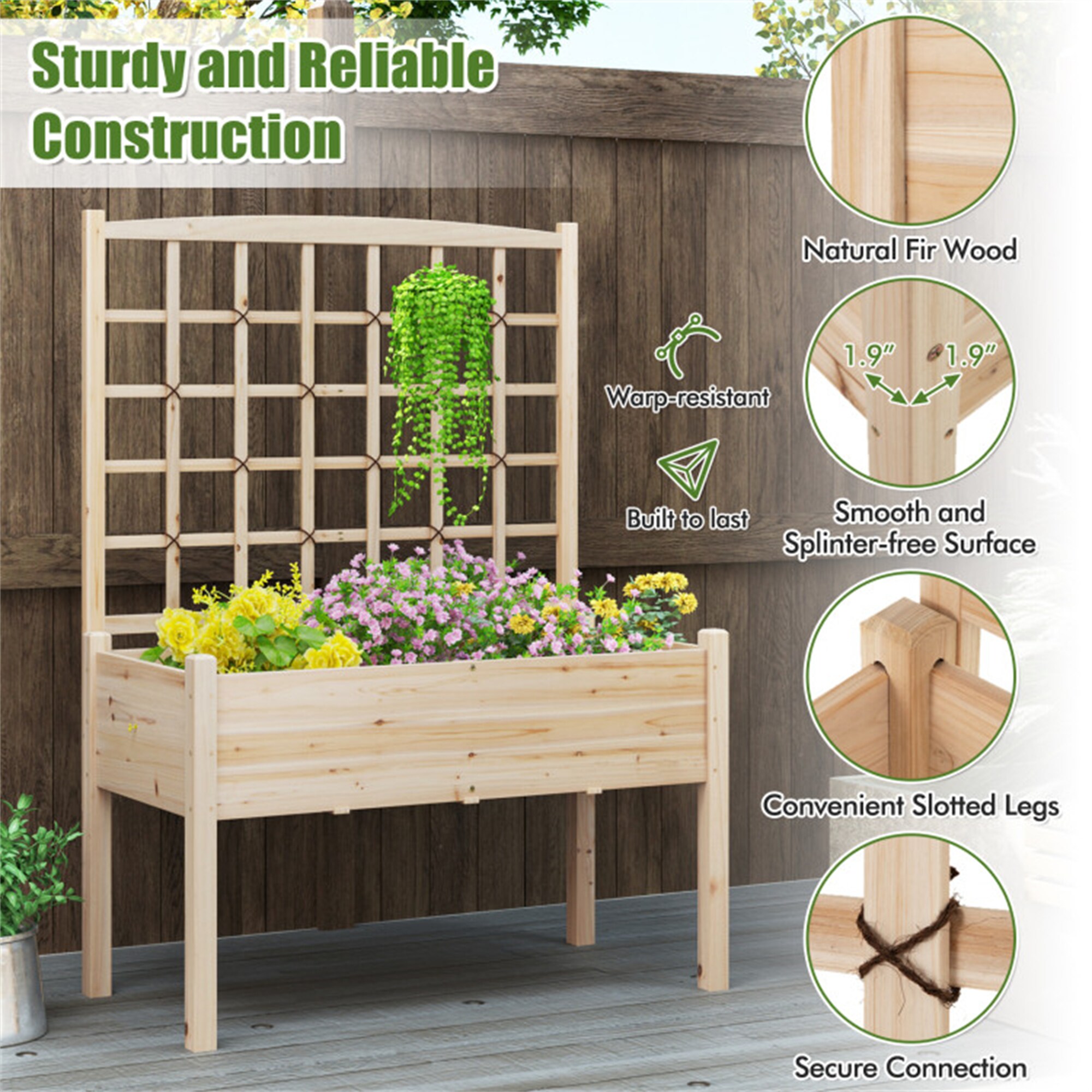BABOOM BOM-T4342NA-CO Raised-Planter-Boxes - View #6